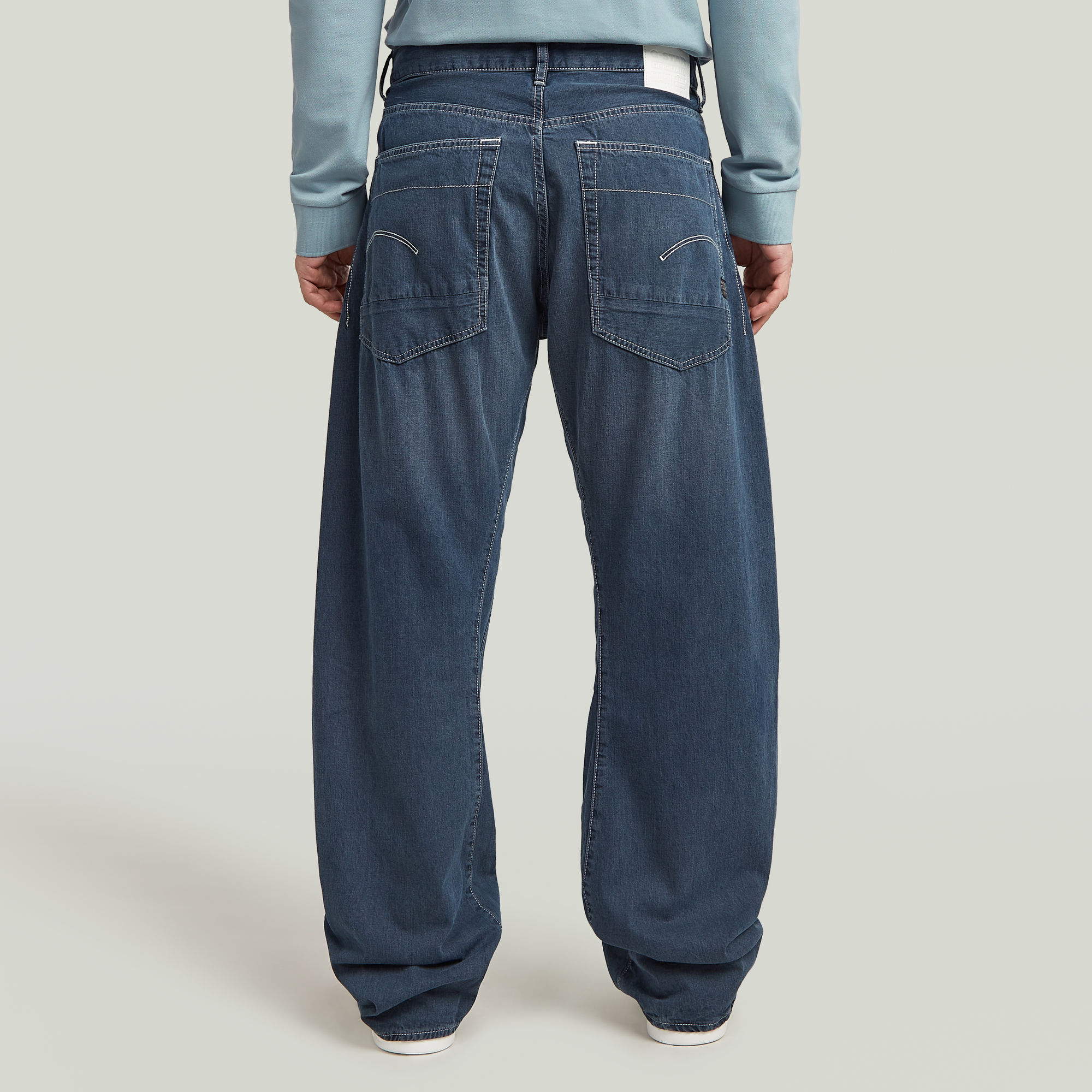 G-Star RAW Bend 3D Loose Jeans Donkerblauw Heren