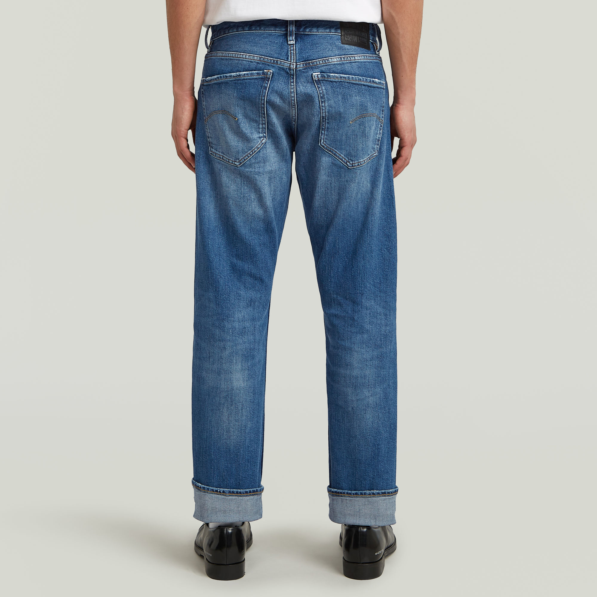 G-Star RAW Mosa Straight Selvedge Jeans Anders Heren