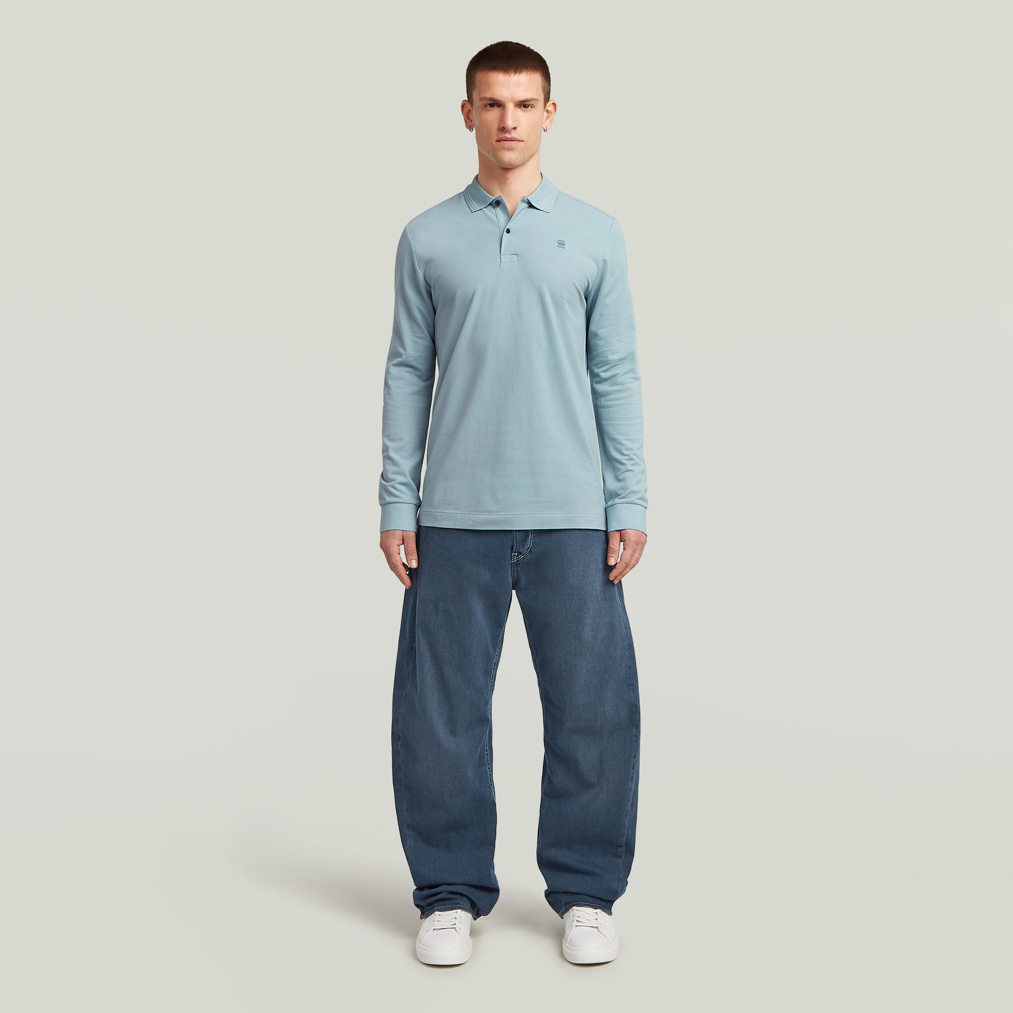 G-Star RAW Bend 3D Loose Jeans Donkerblauw Heren