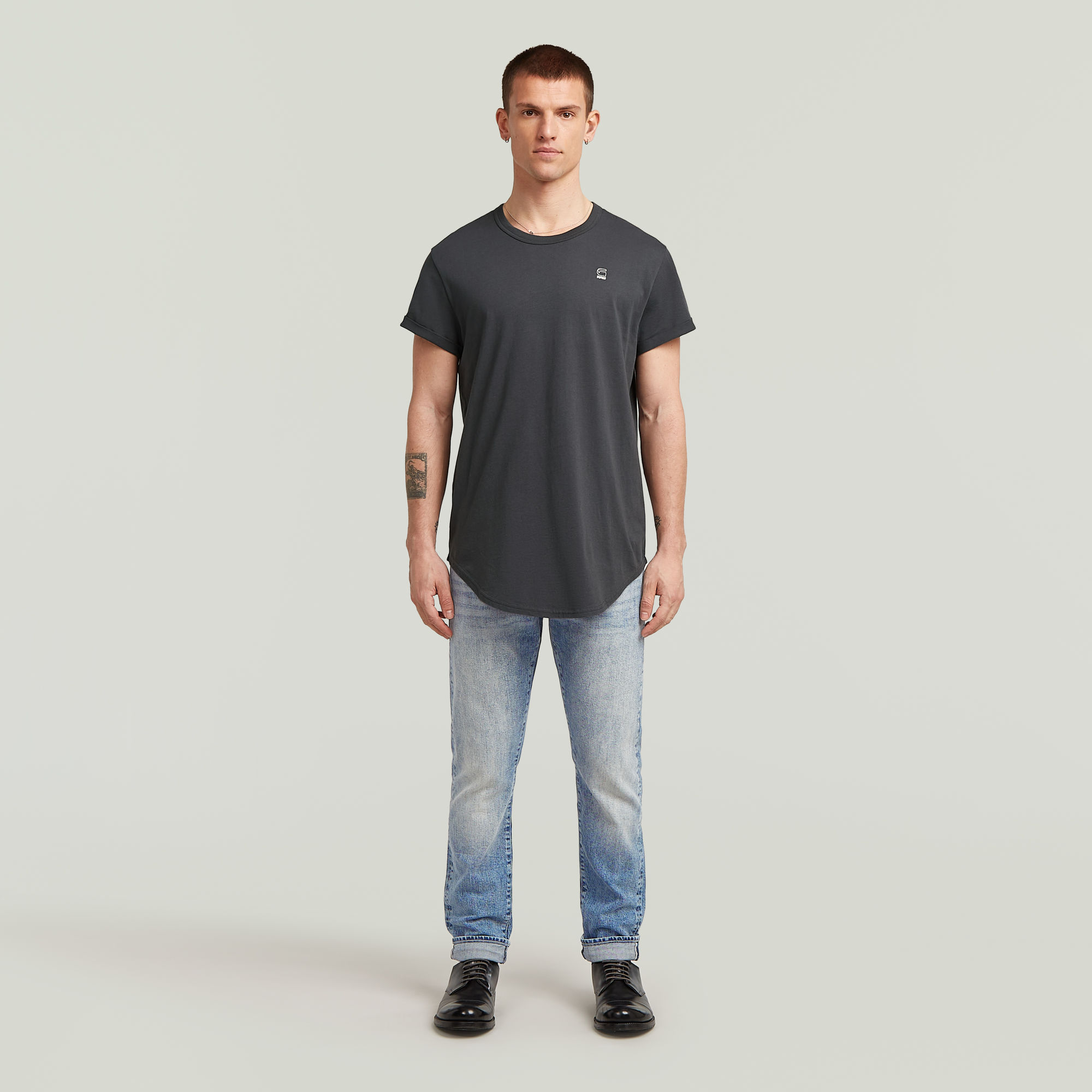 G-Star RAW Ductsoon Relaxed T-Shirt Grijs Heren