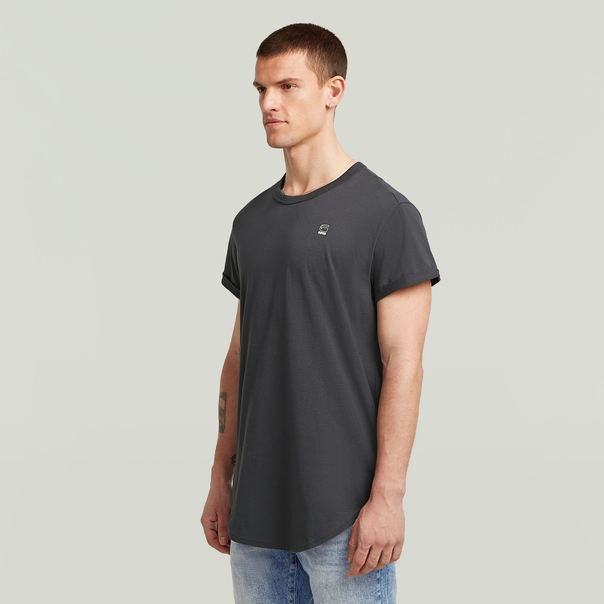 G-Star RAW Ductsoon Relaxed T-Shirt Grijs Heren