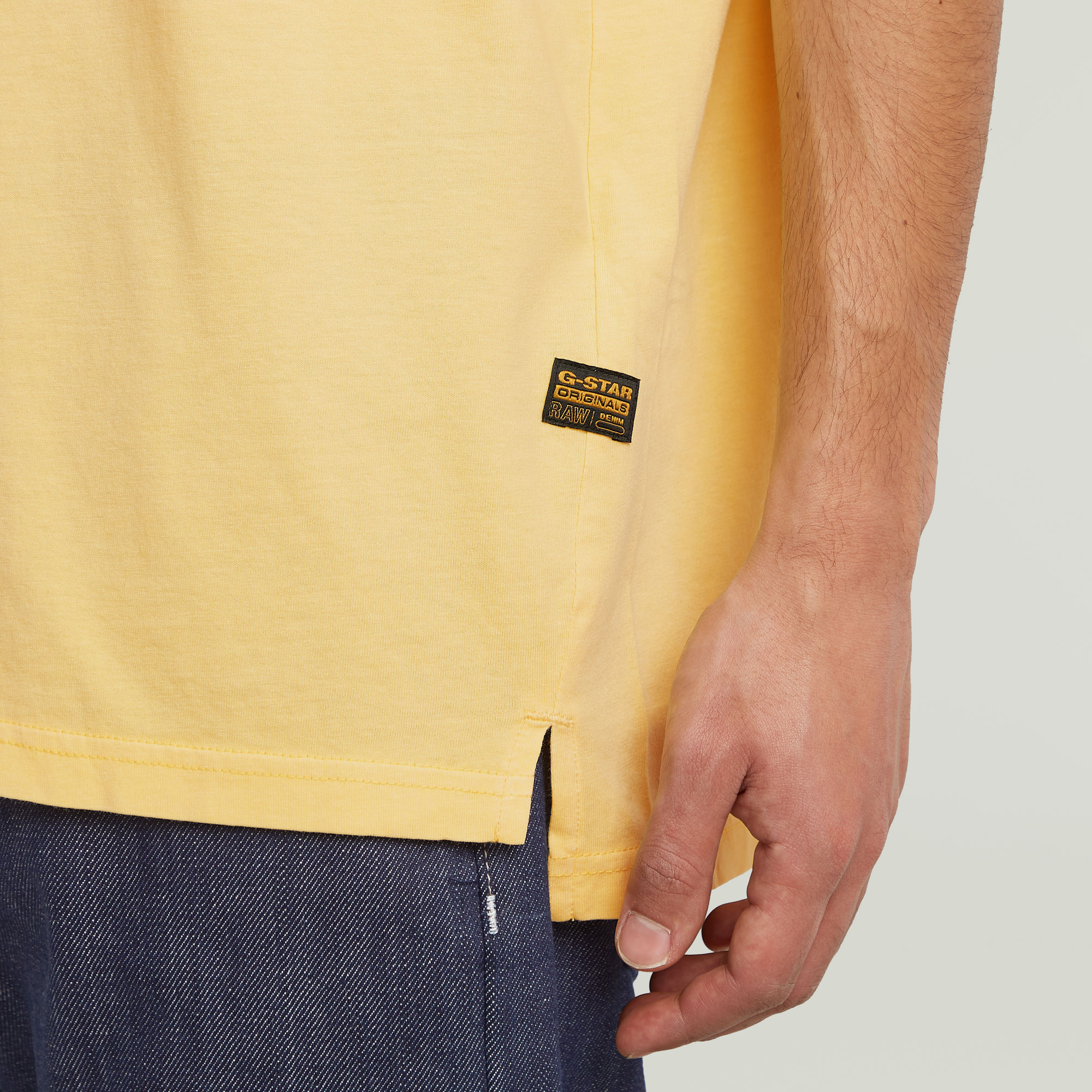 G-Star RAW Nifous T-Shirt Geel Heren