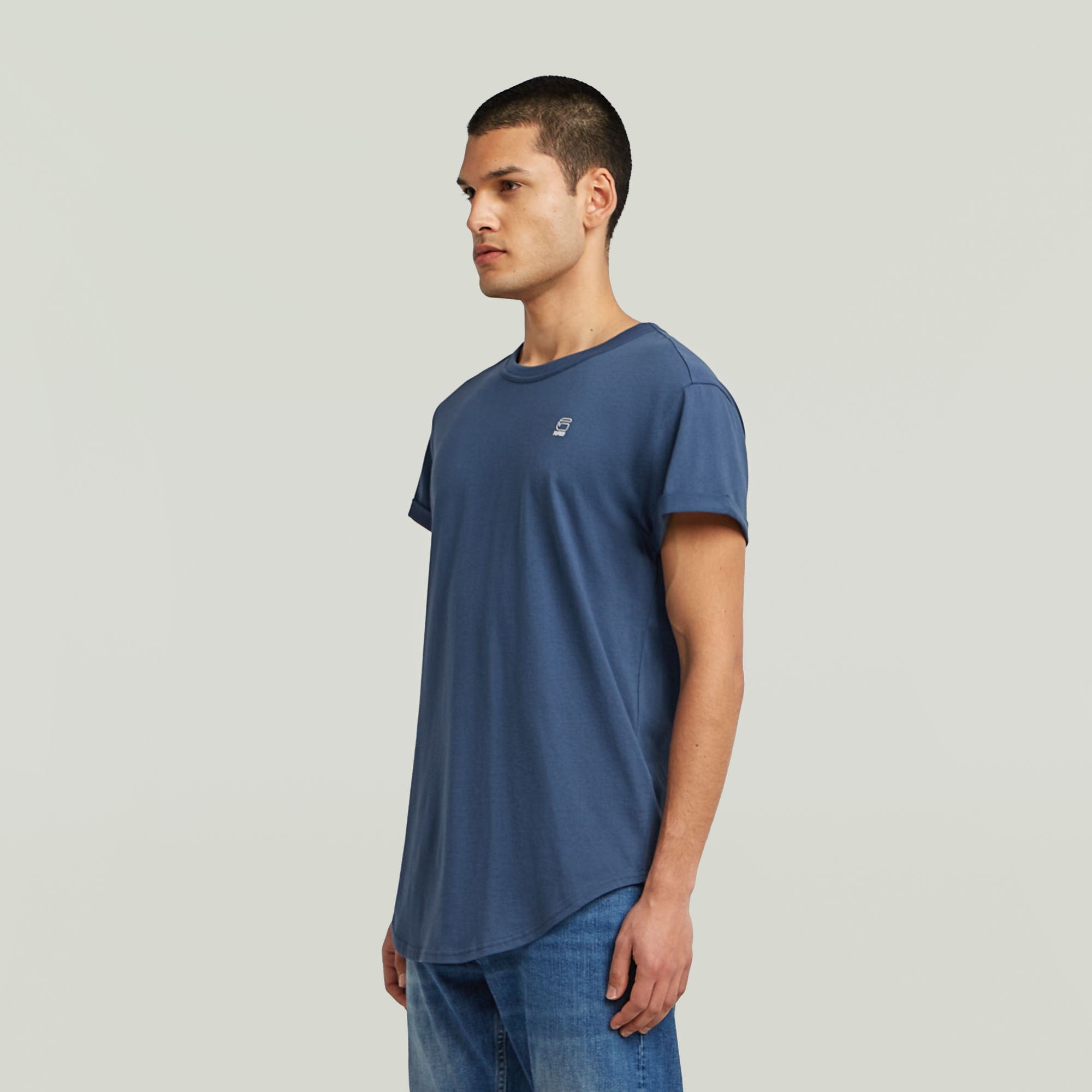 G-Star RAW Ductsoon Relaxed T-Shirt Midden blauw Heren