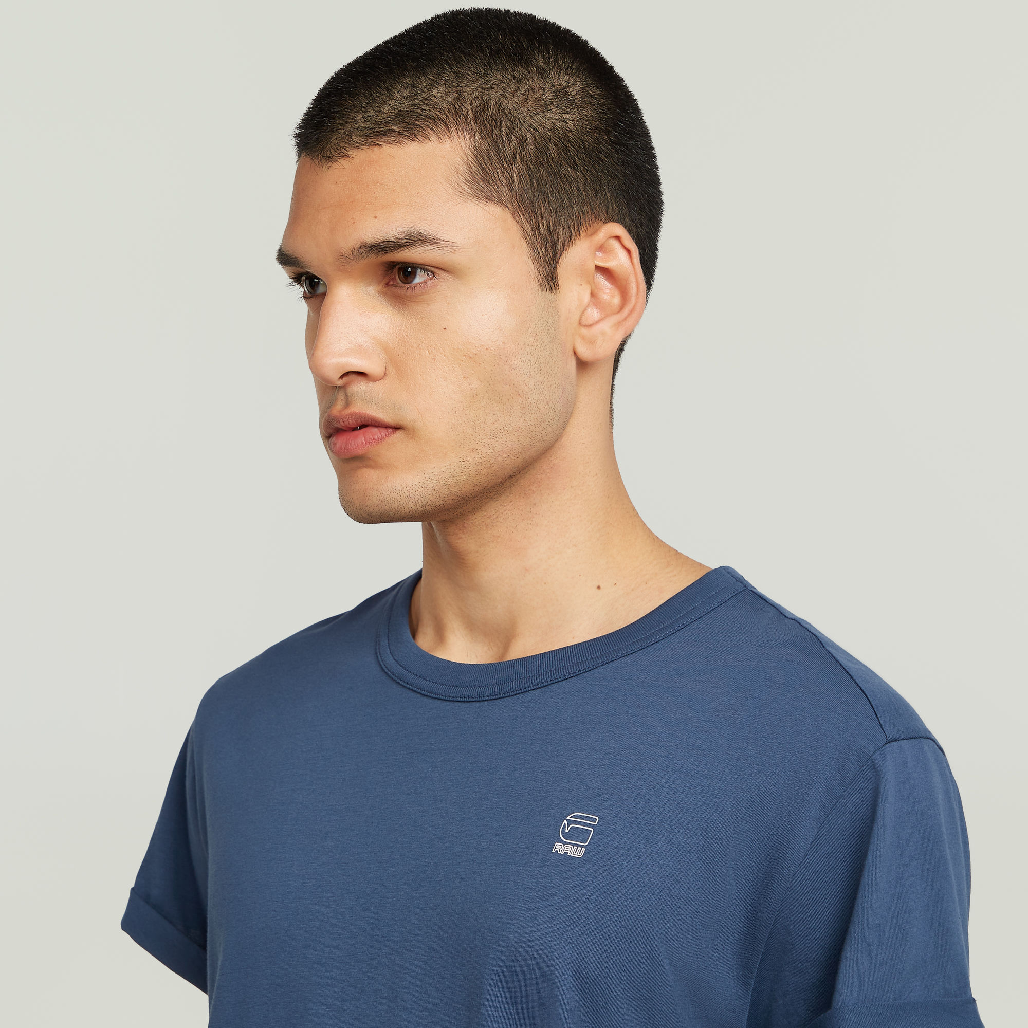 G-Star RAW Ductsoon Relaxed T-Shirt Midden blauw Heren