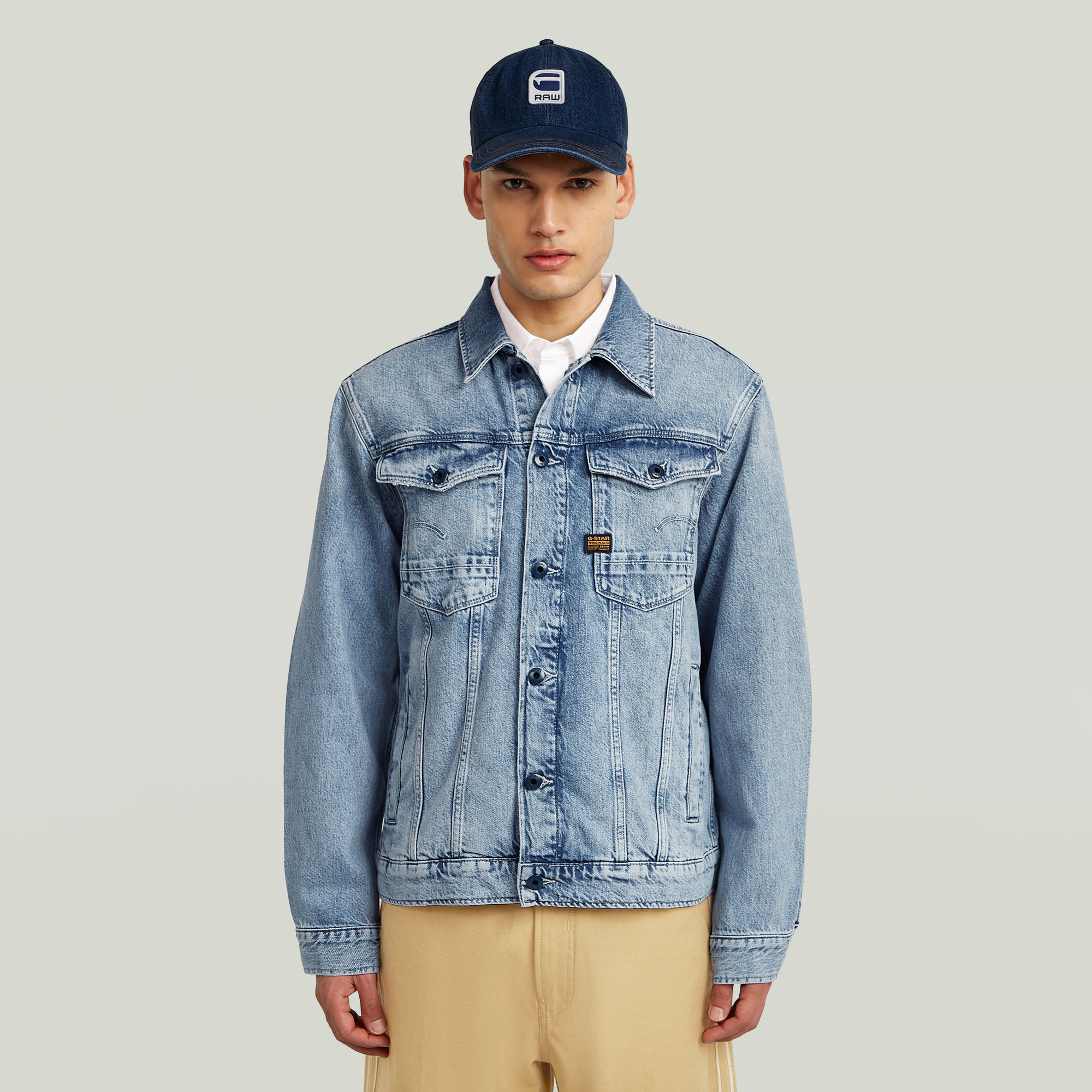 G-Star RAW Arc 3D Jack Lichtblauw Heren
