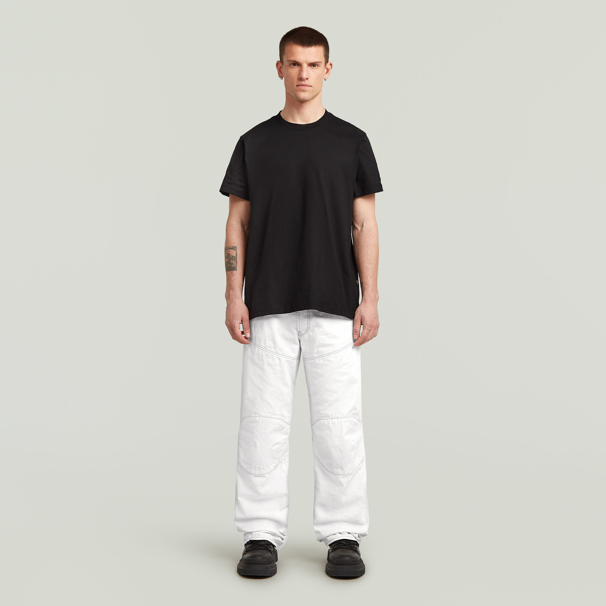 G-Star RAW 5620 3D Loose Jeans Wit Heren