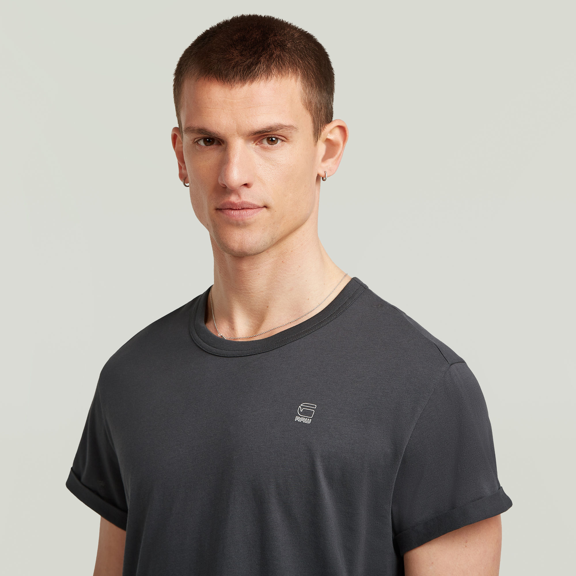 G-Star RAW Ductsoon Relaxed T-Shirt Grijs Heren
