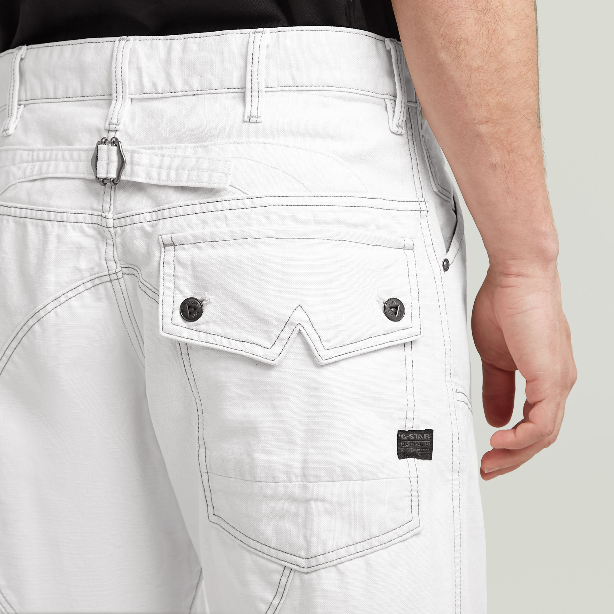 G-Star RAW 5620 3D Loose Jeans Wit Heren