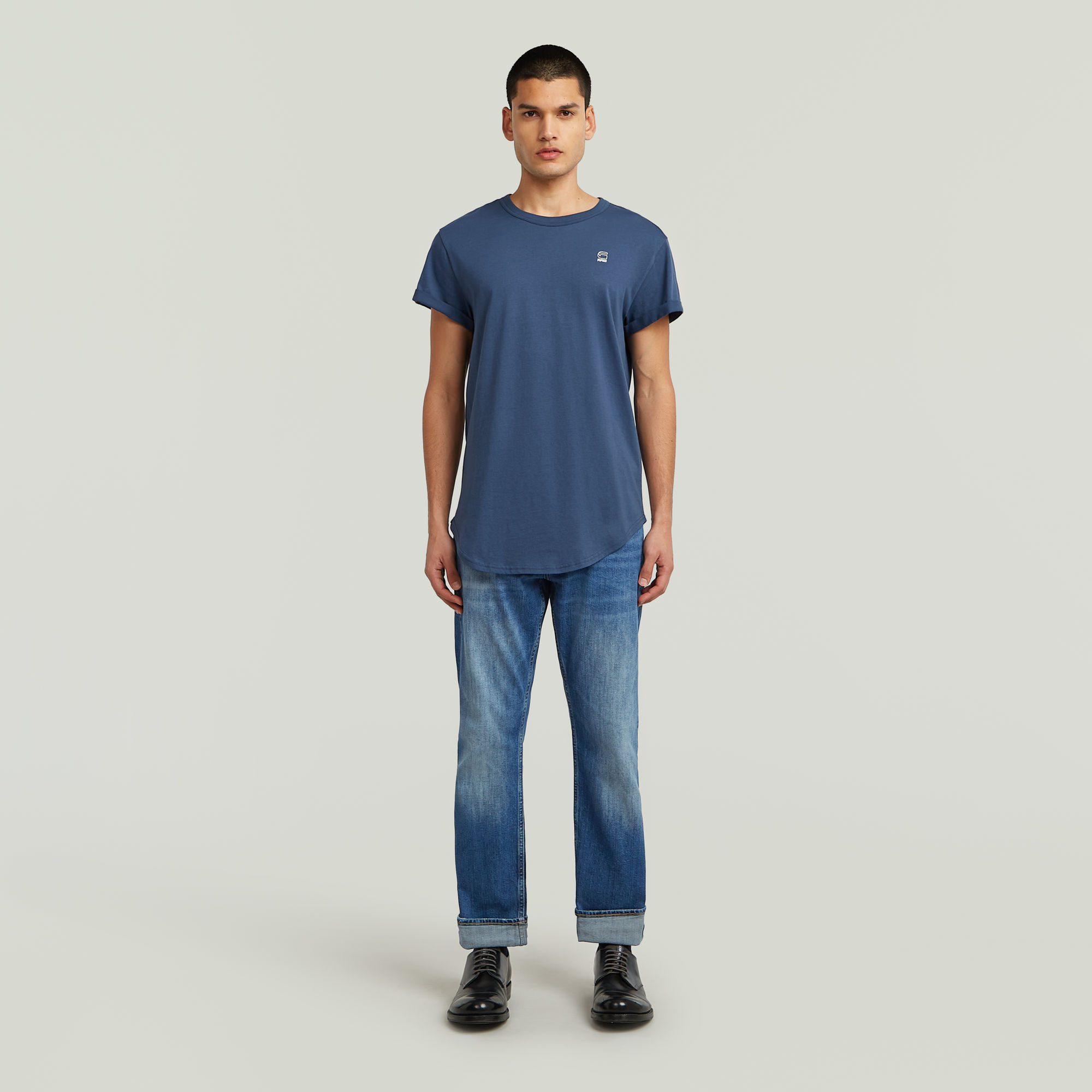 G-Star RAW Ductsoon Relaxed T-Shirt Midden blauw Heren