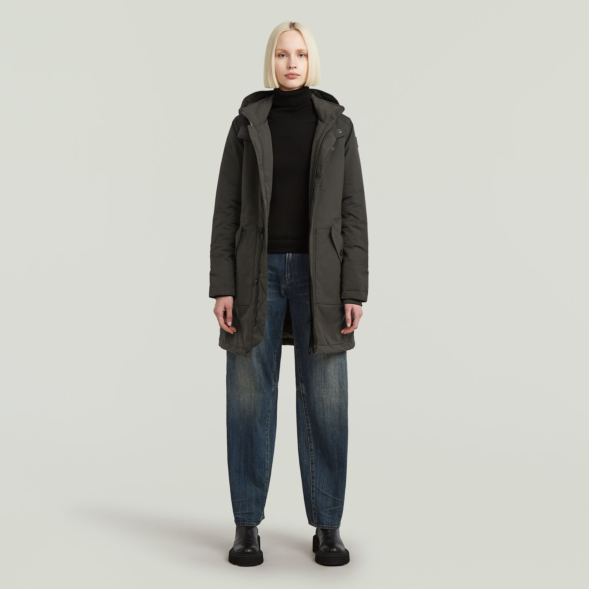 Thumbnail - Vodan Jacke - Grau - Damen