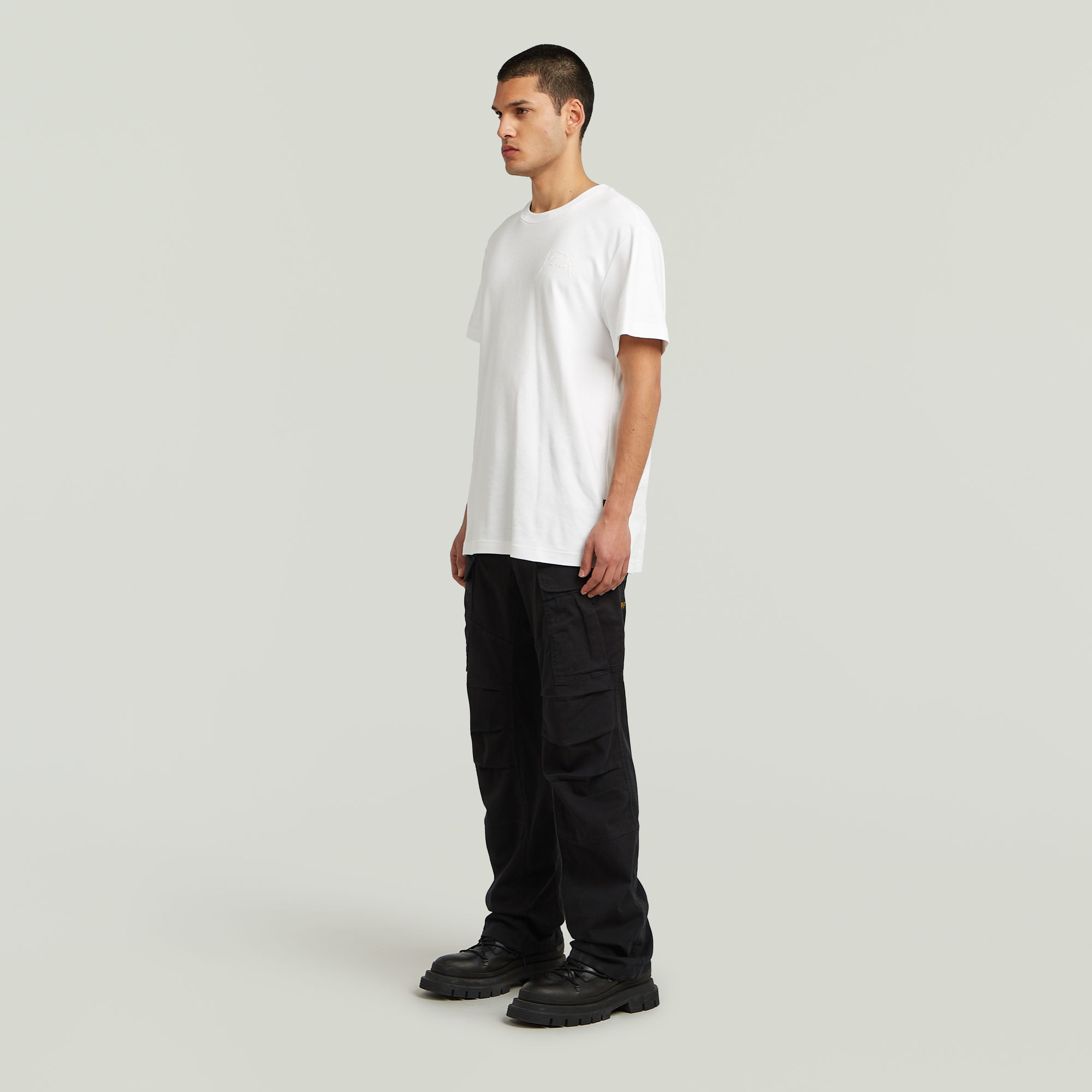 G-Star RAW 3D Regular Straight Cargobroek Zwart Heren