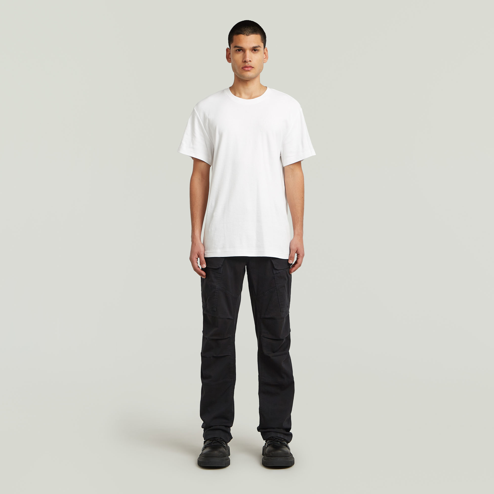 G-Star RAW 3D Regular Straight Cargobroek Zwart Heren