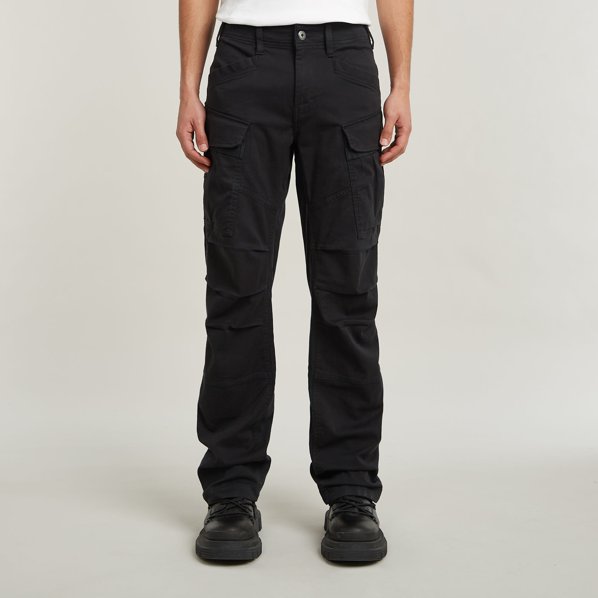 G-Star RAW 3D Regular Straight Cargobroek Zwart Heren