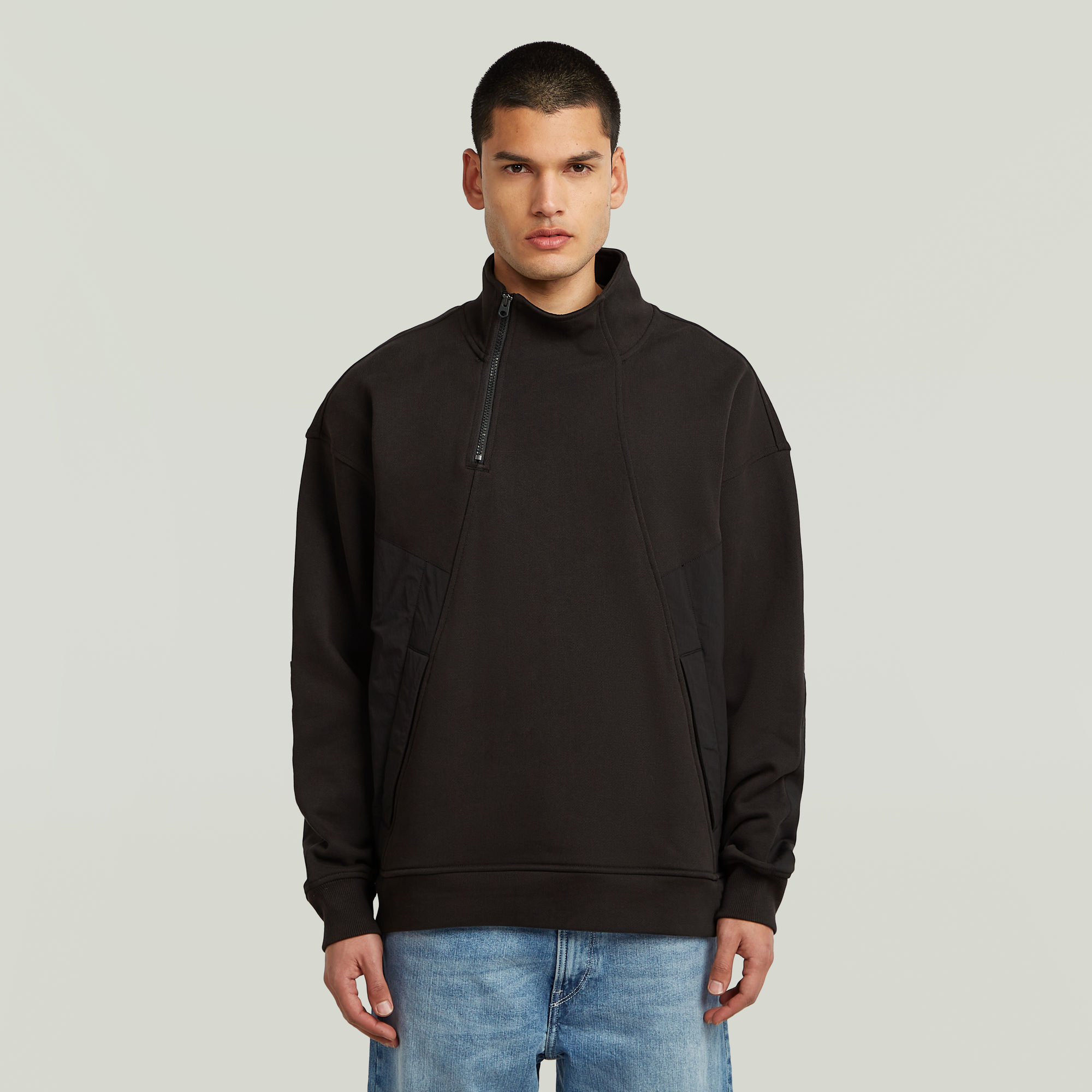 Sweat Fabric Mix Zip - s - G-Star RAW - Modalova