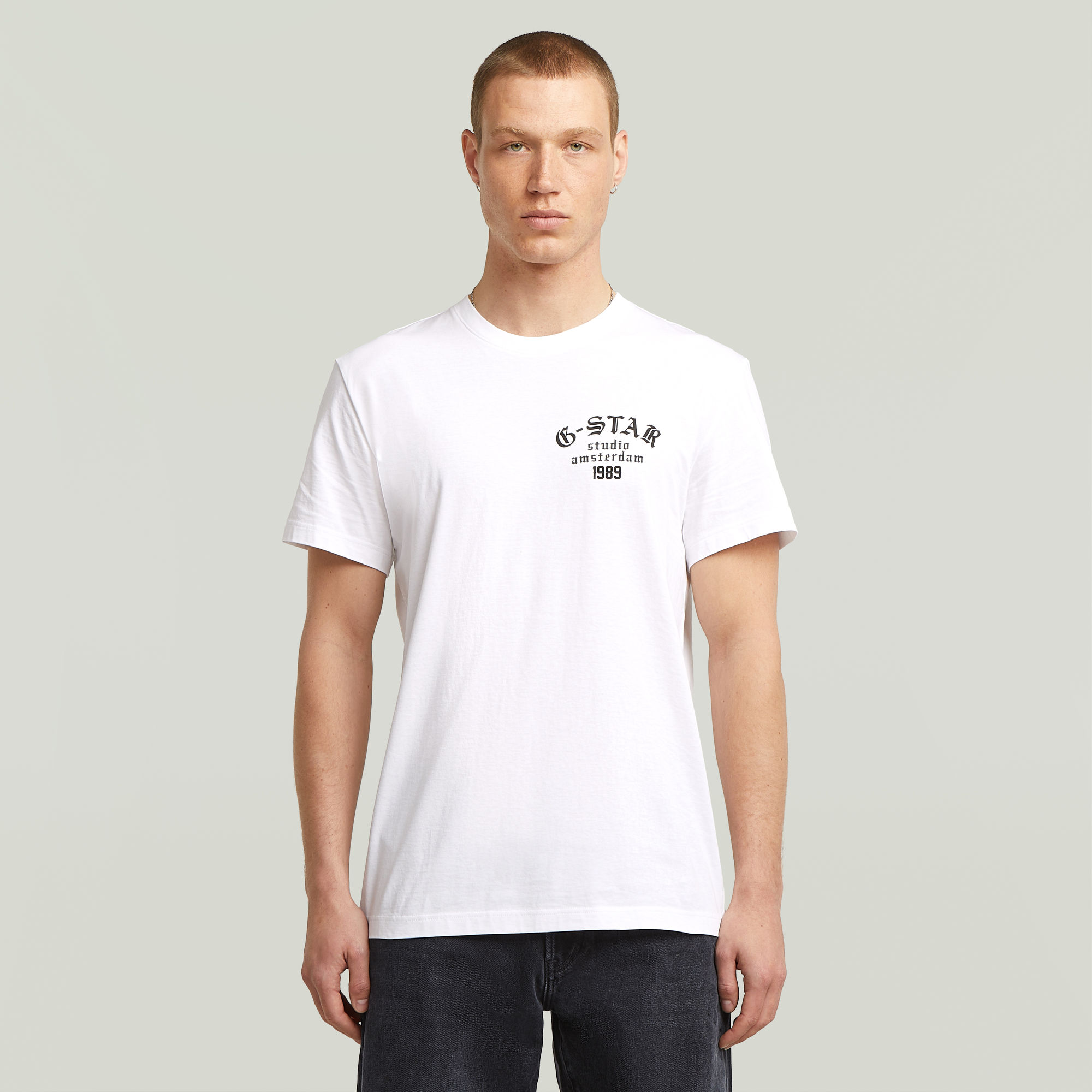 

Studio AMS T-shirt - Wit - Heren