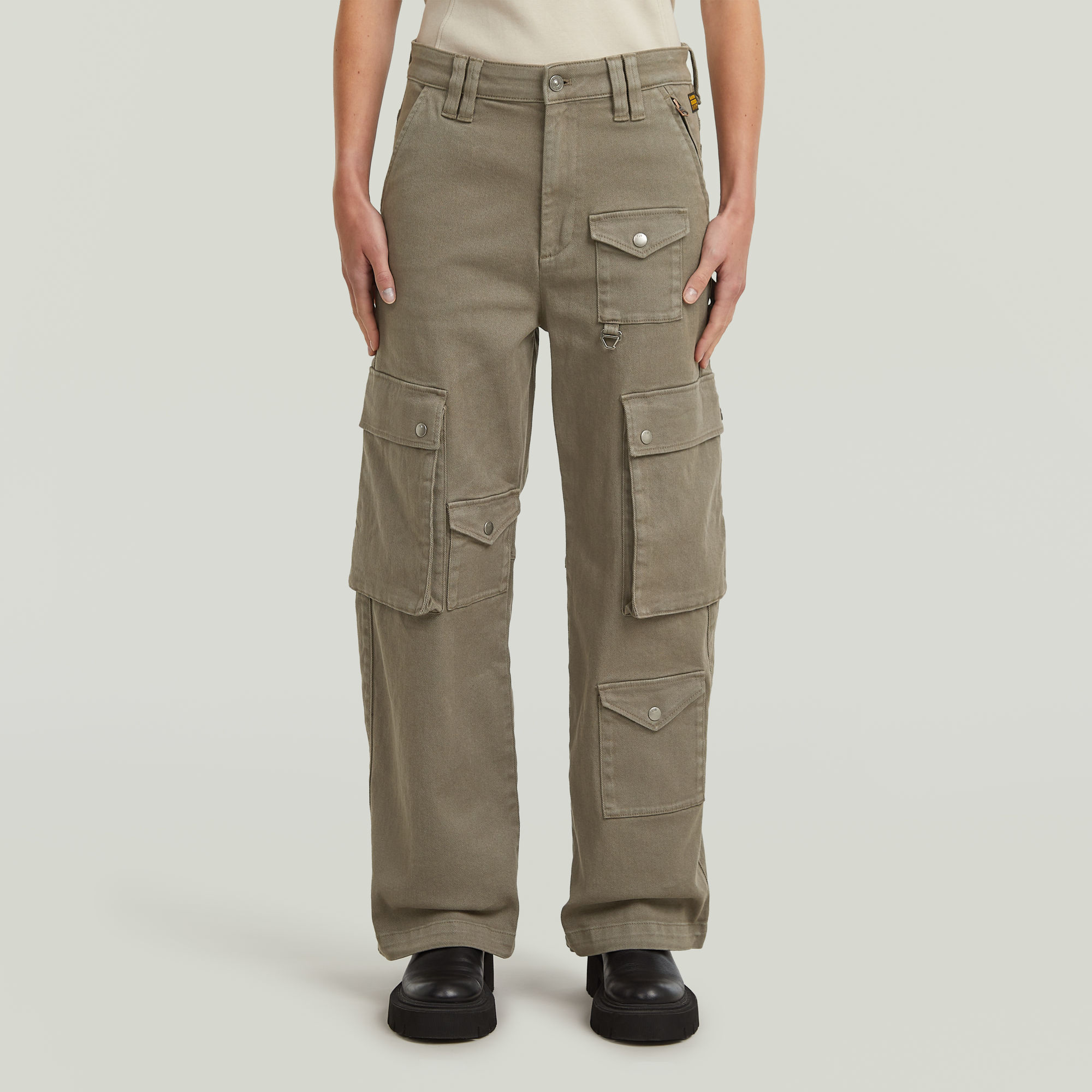 

Mega Cargo Pants - Brown - Women