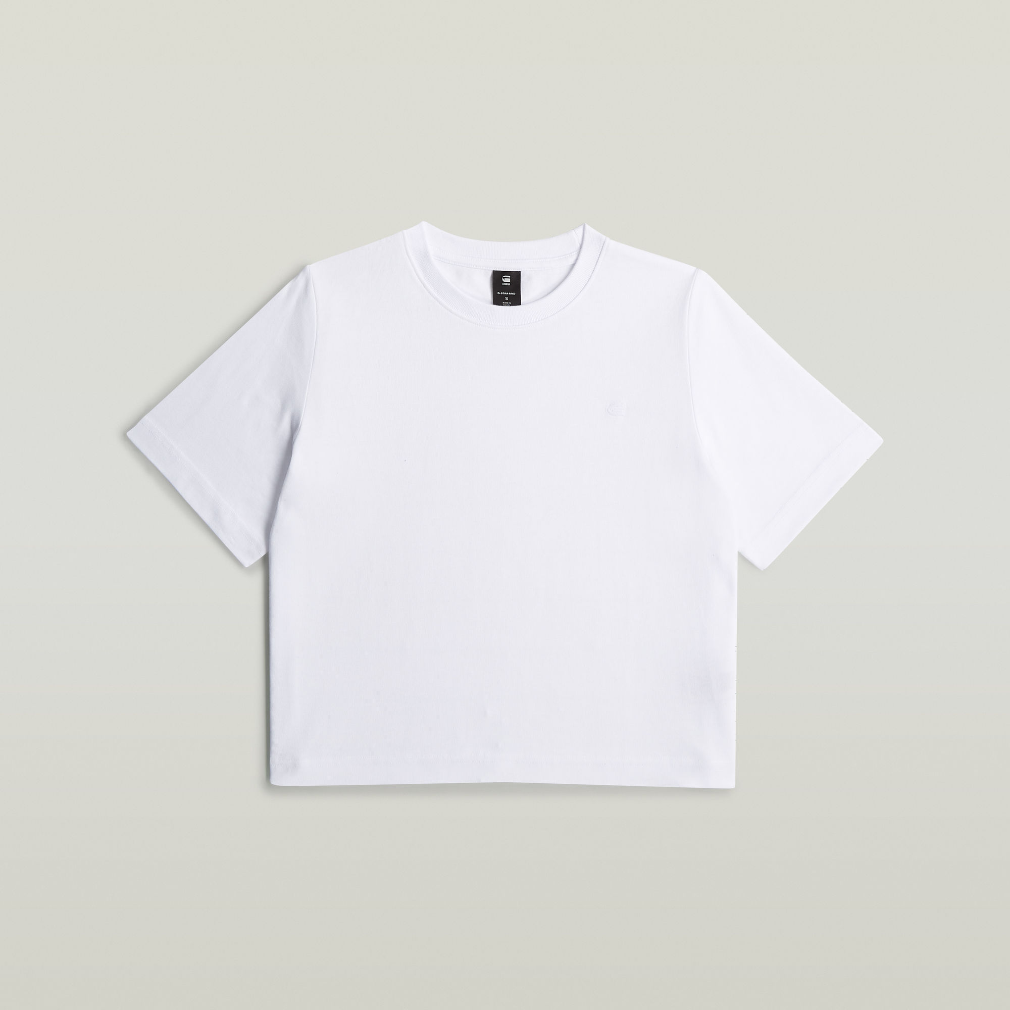 Thumbnail - Boxy T-Shirt - Weiß - Damen