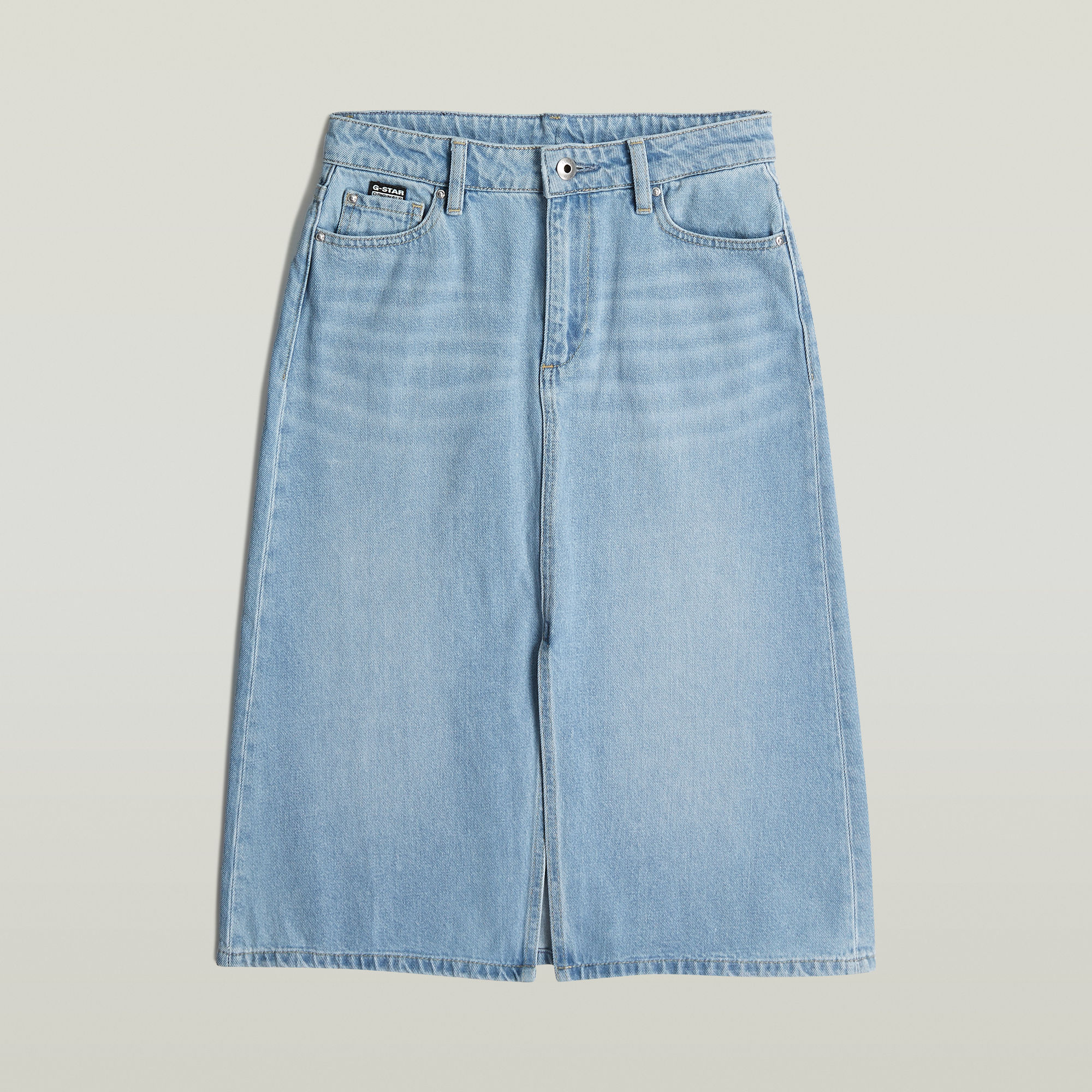 Thumbnail - Girls Long Skirt - Hellblau - mädchen