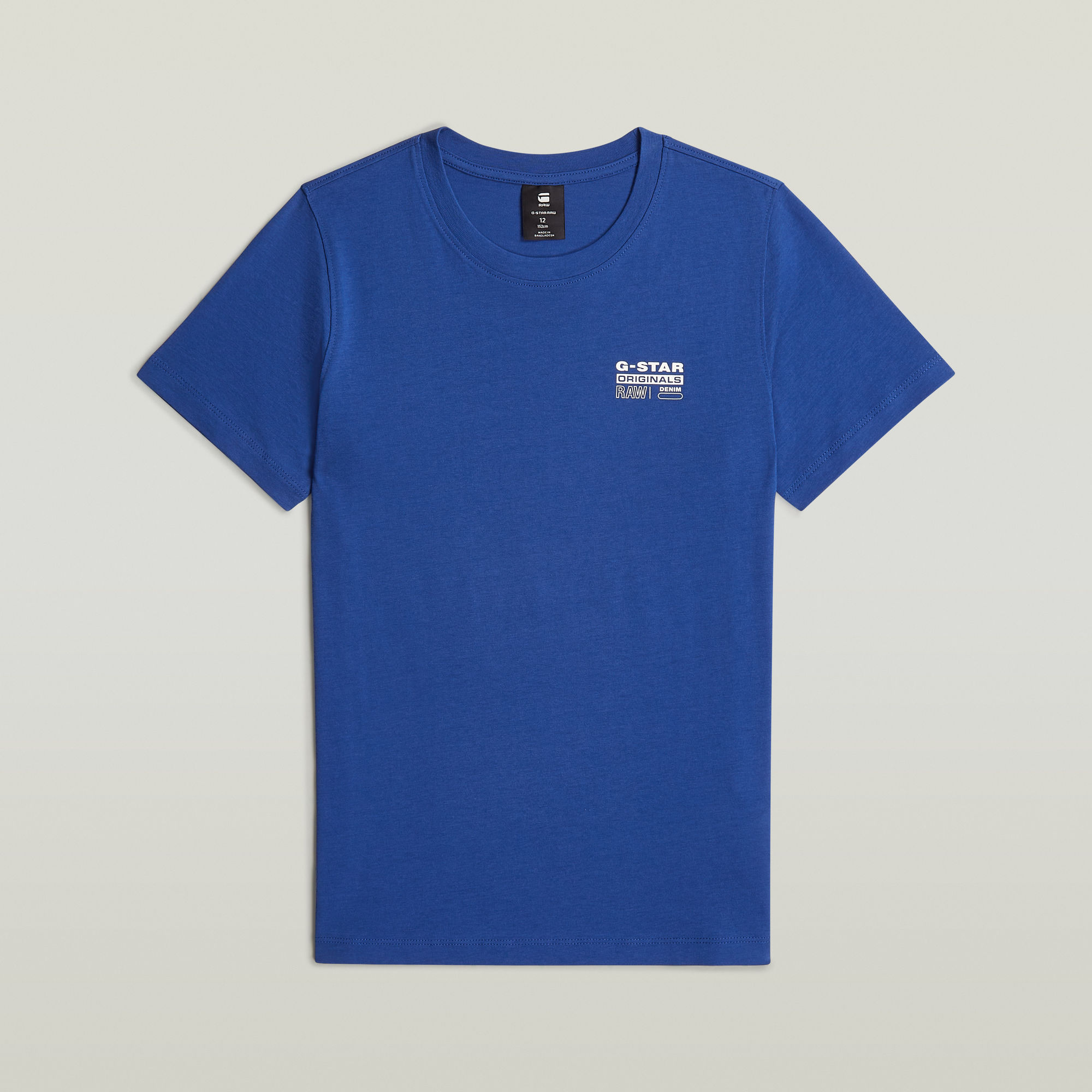 Thumbnail - Boys T-Shirt Regular - Mittelblau - jungen