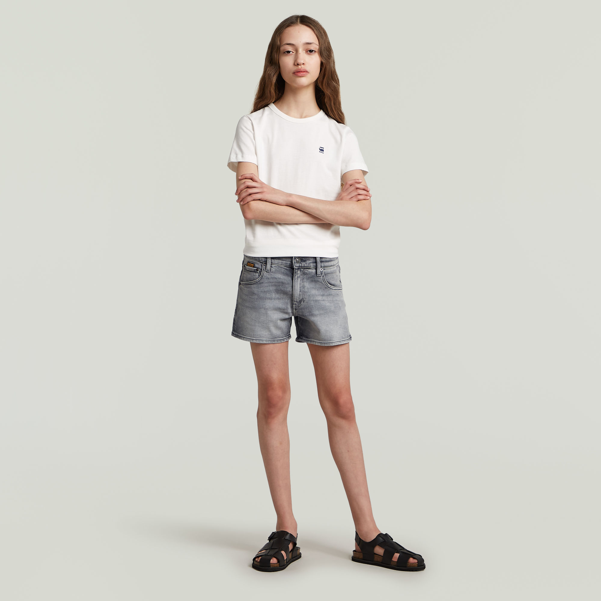 Thumbnail - Girls T-Shirt Slim 2-Pack - Pink - mädchen