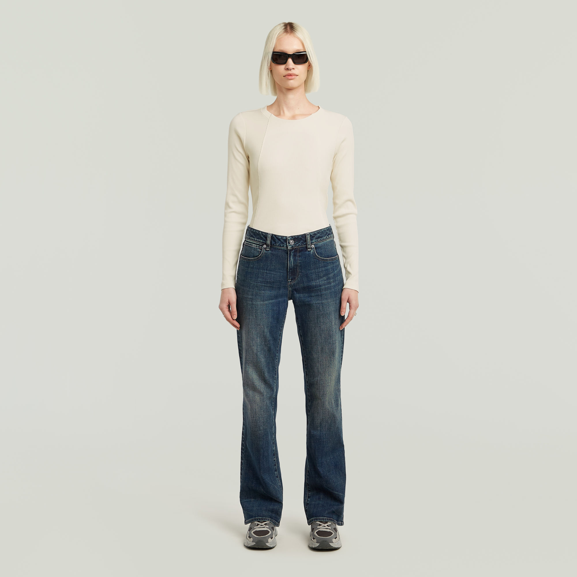 Thumbnail - G-Bootcut Jeans - Andere - Damen