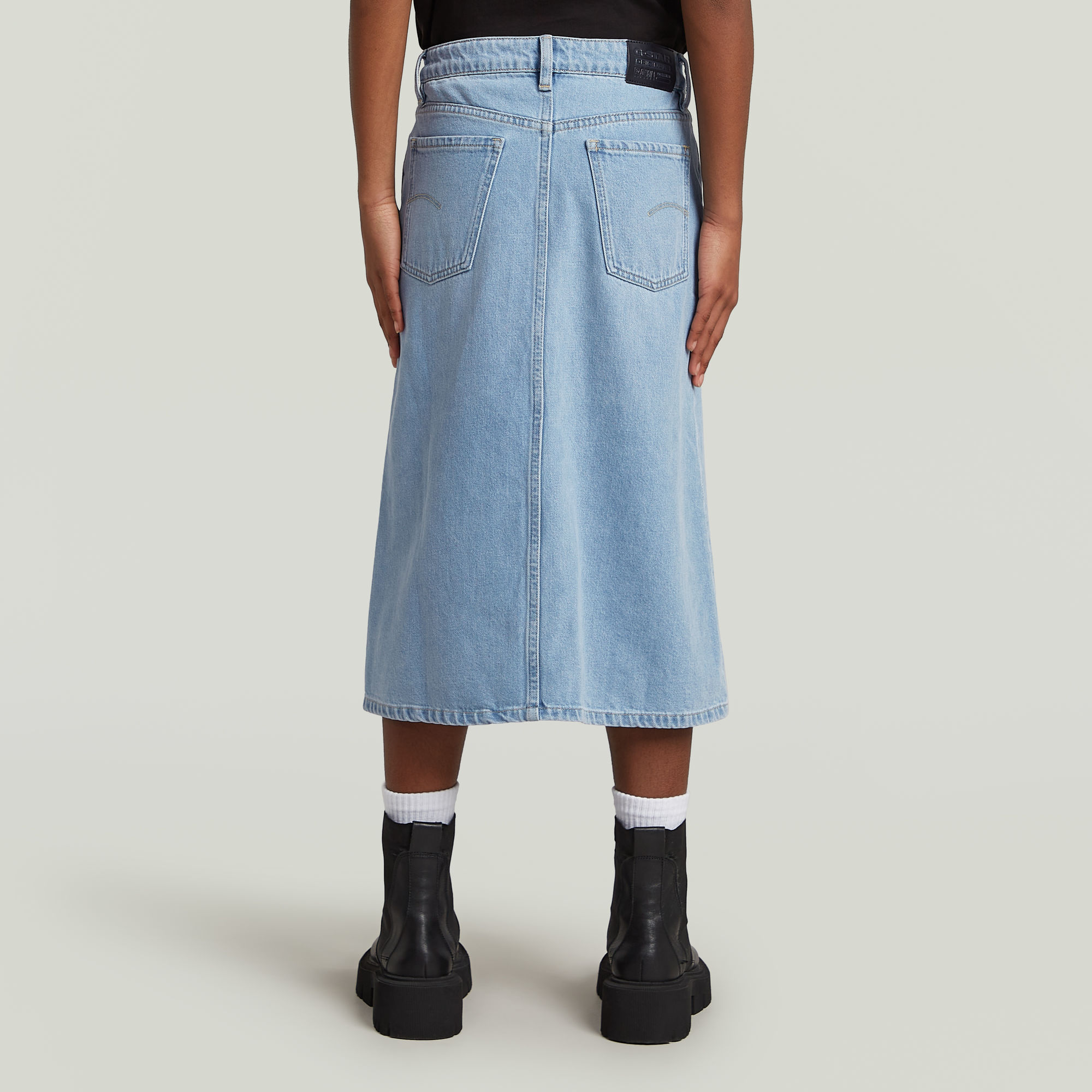 G-Star RAW Lange Rok Meisjes Lichtblauw meisjes