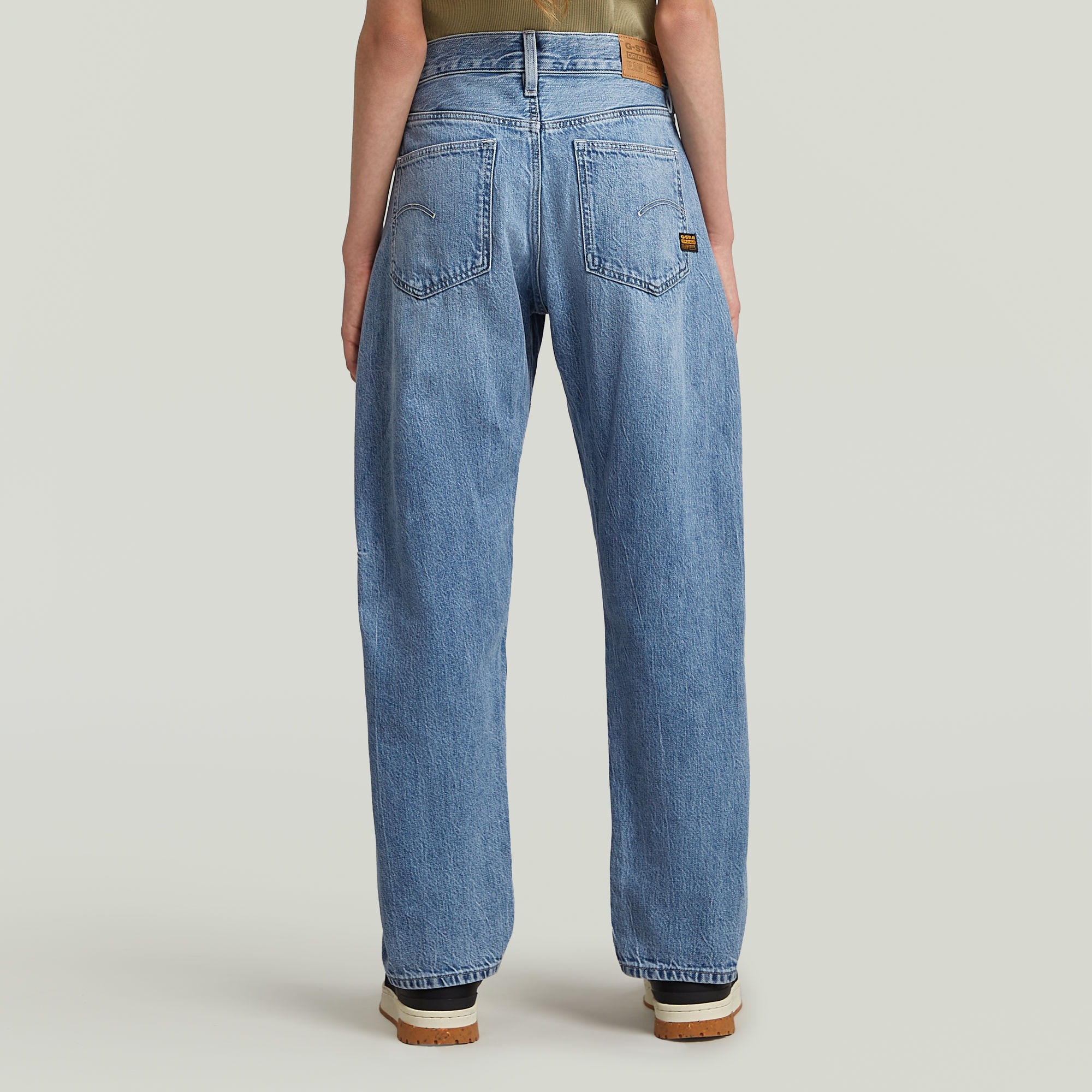 G-Star RAW Bowey Baggy Jeans Meisjes Lichtblauw meisjes
