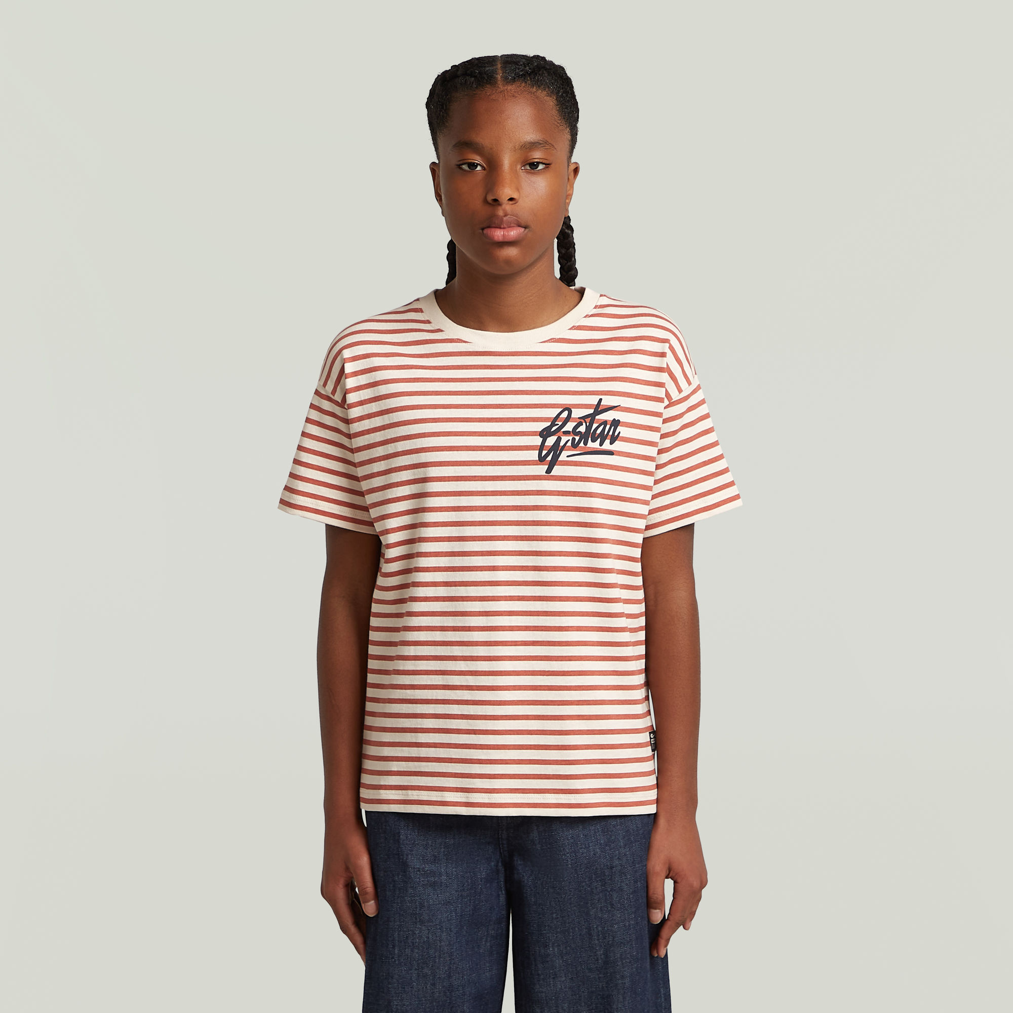 G-Star RAW Loose T-Shirt Meisjes - Geel - meisjes