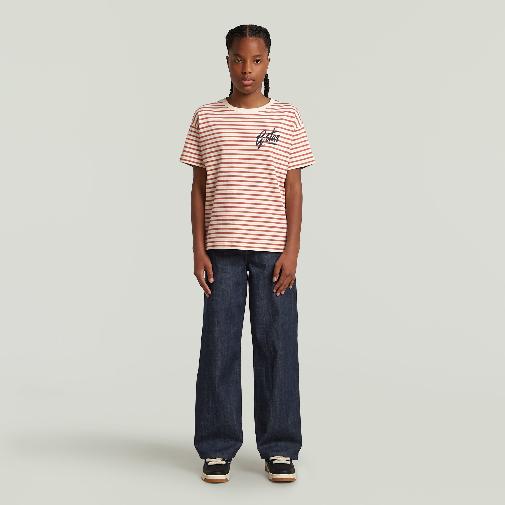Thumbnail - Girls Loose T-Shirt - Gelb - mädchen