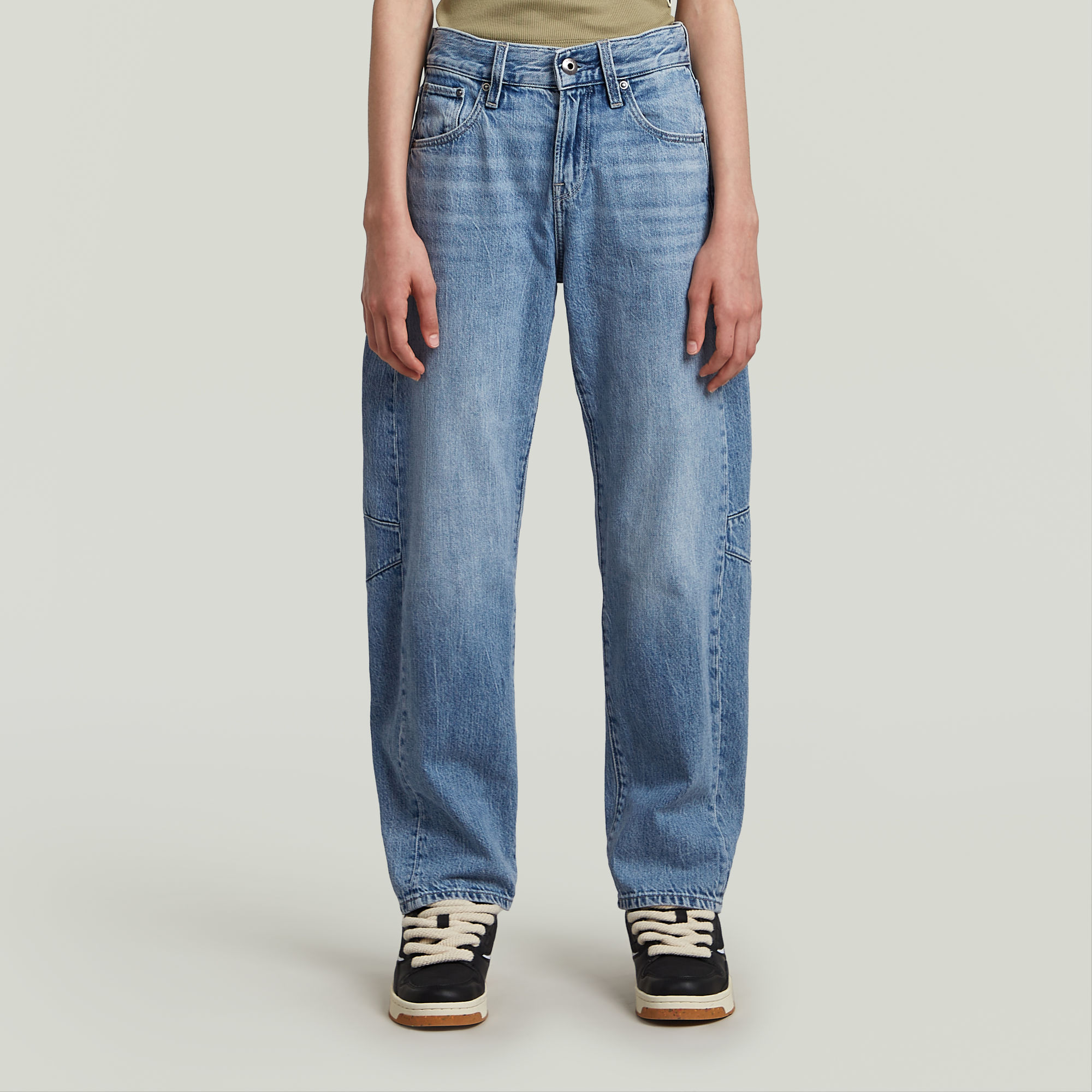 G-Star RAW Bowey Baggy Jeans Meisjes Lichtblauw meisjes