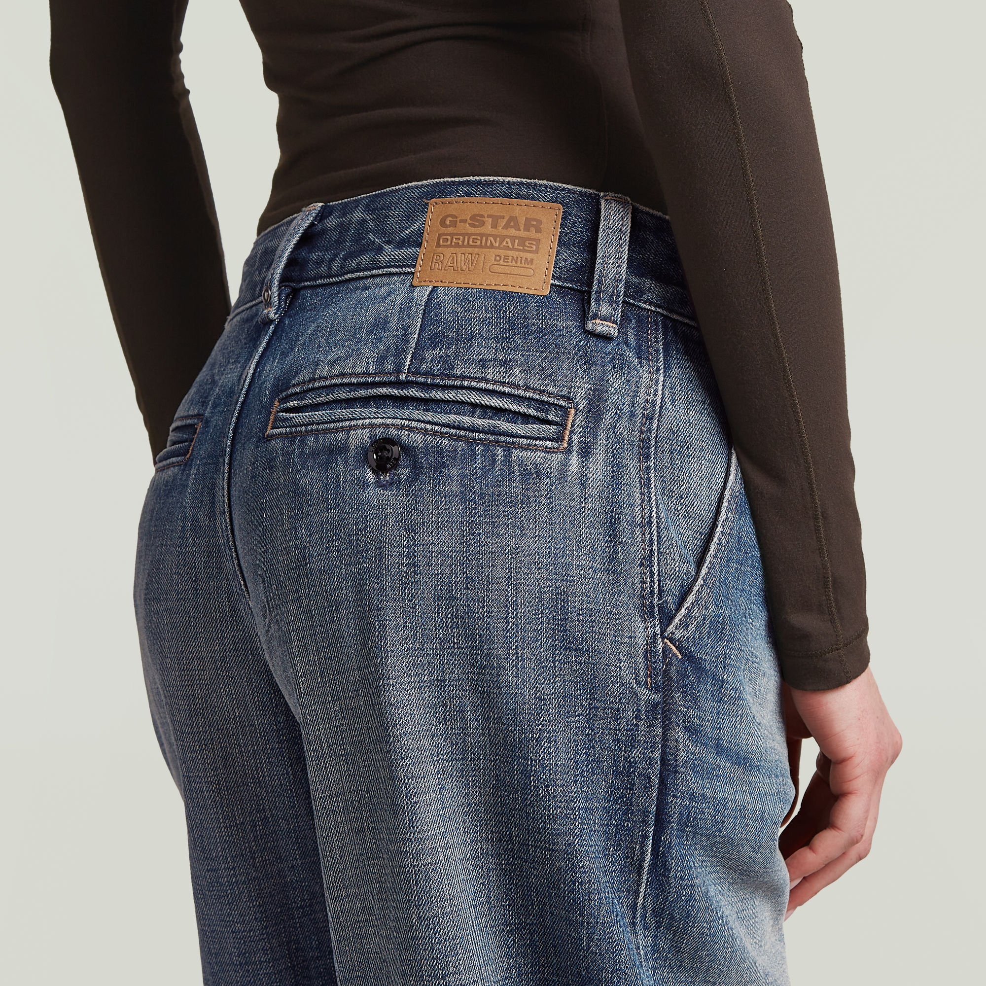 G-Star RAW Skater Chino High Loose Jeans Anders Dames