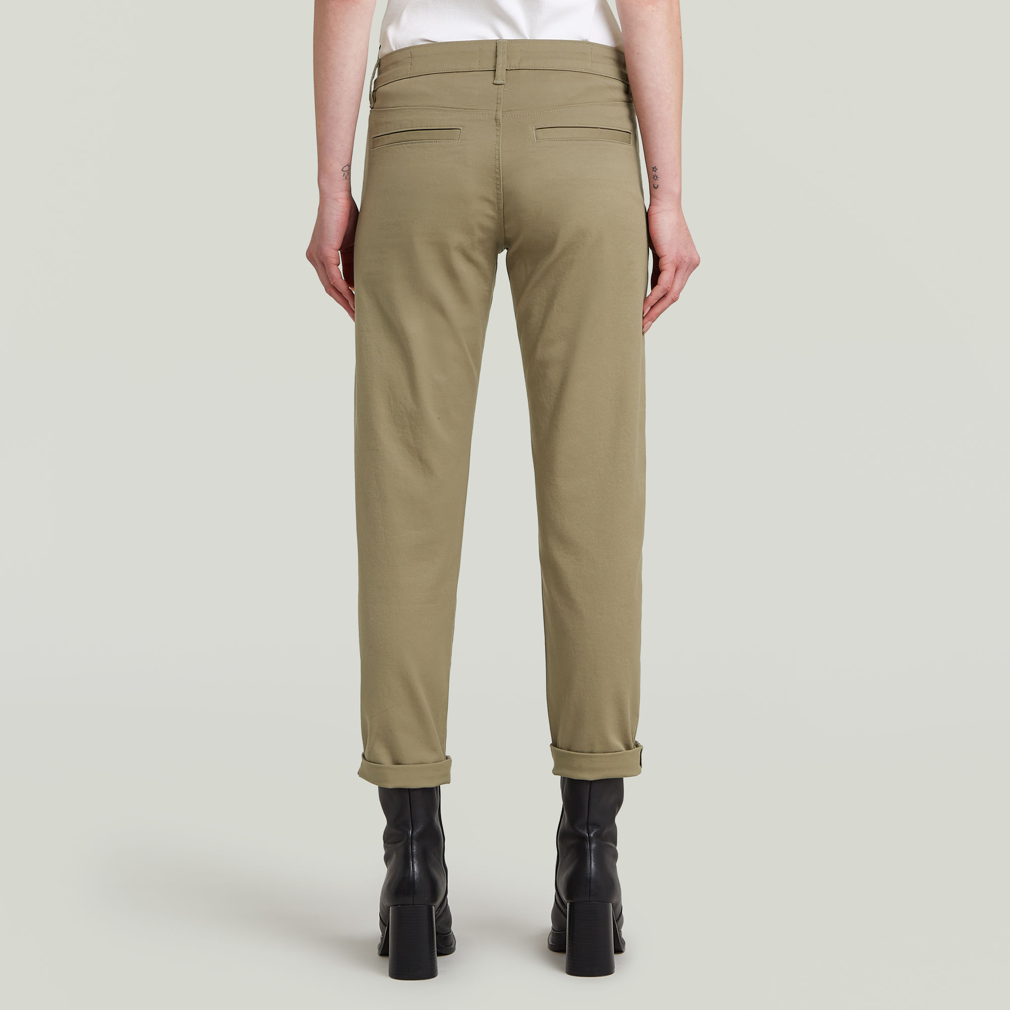 G-Star RAW Kate Boyfriend Broek Groen Dames