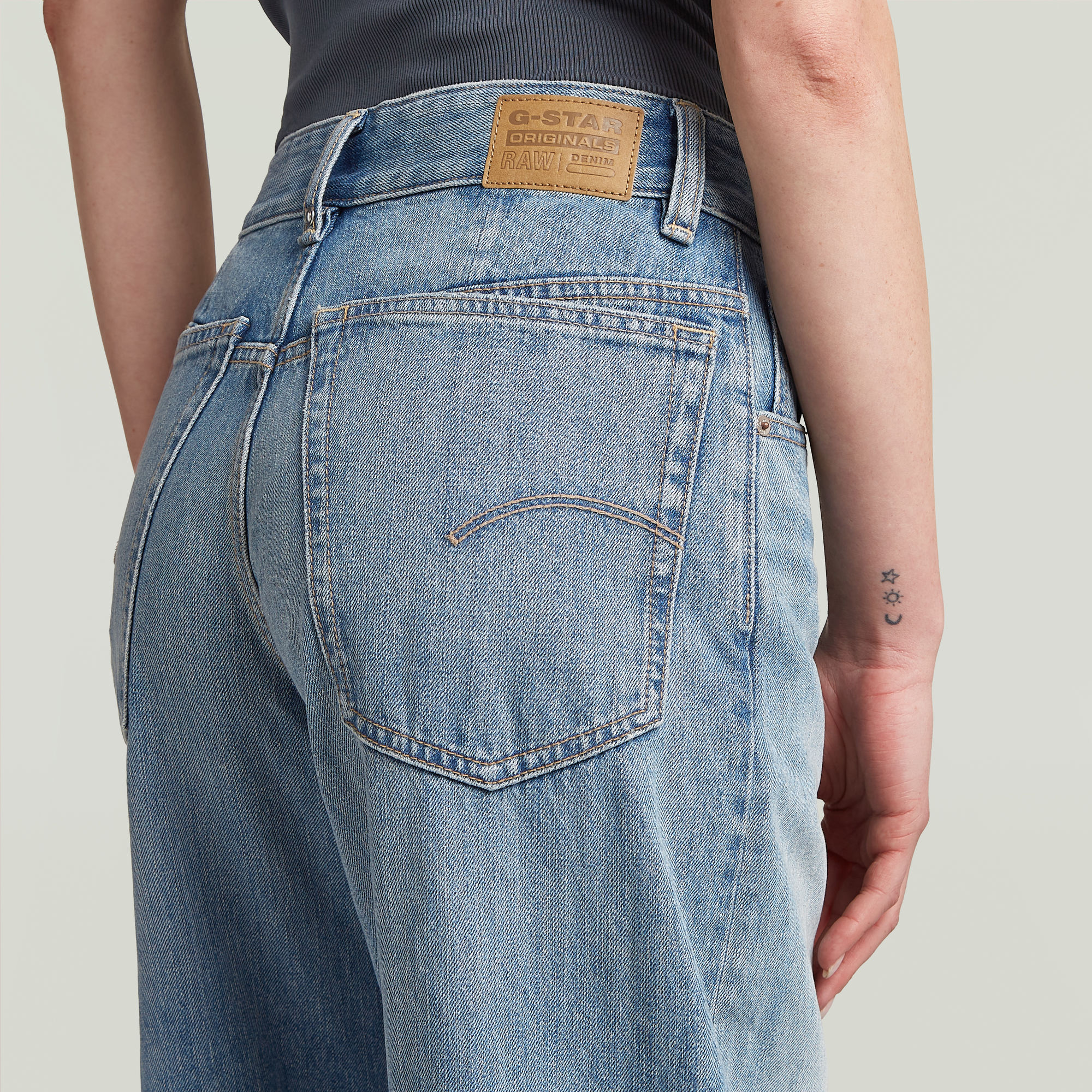 G-Star RAW Skater High Loose Jeans Anders Dames