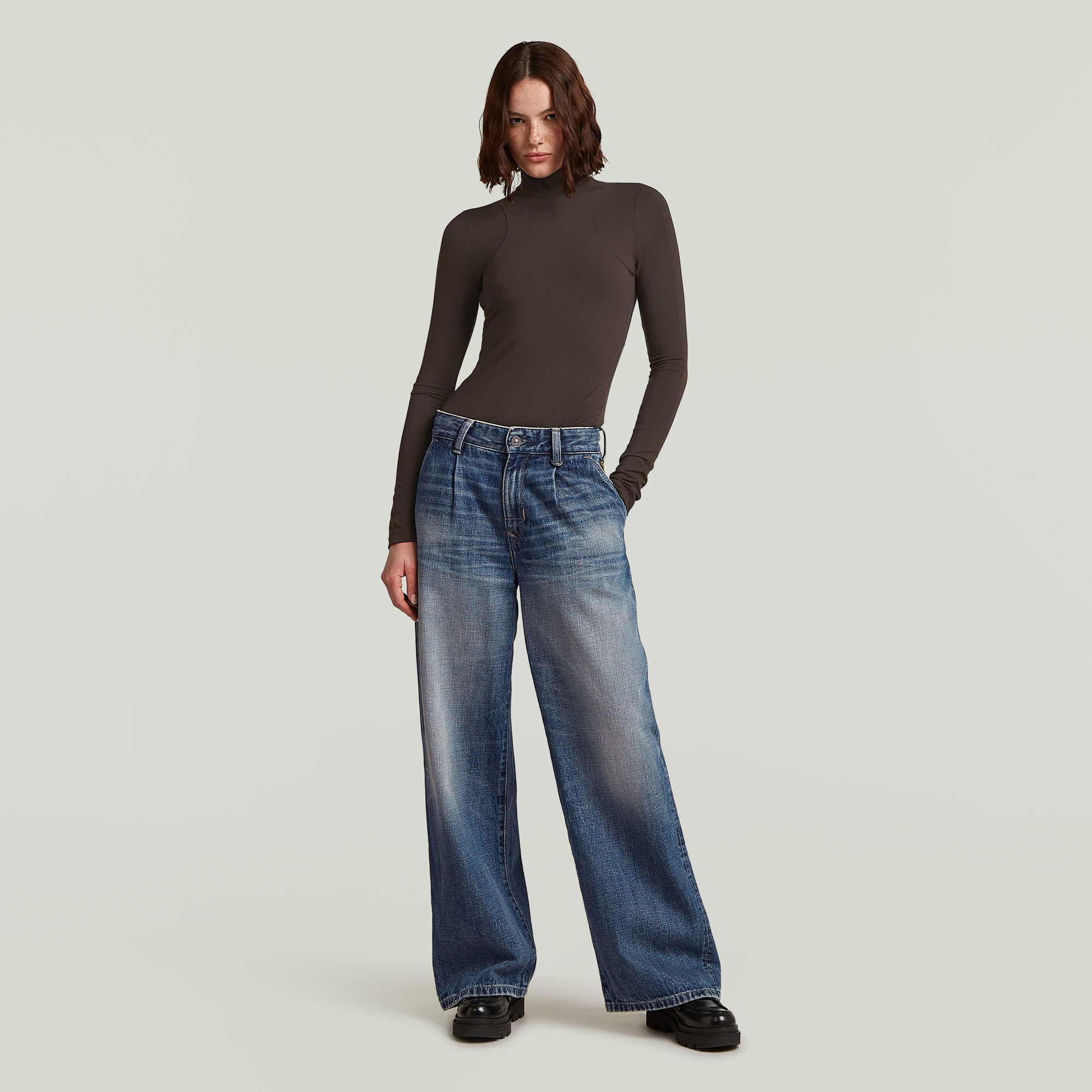 G-Star RAW Skater Chino High Loose Jeans Anders Dames