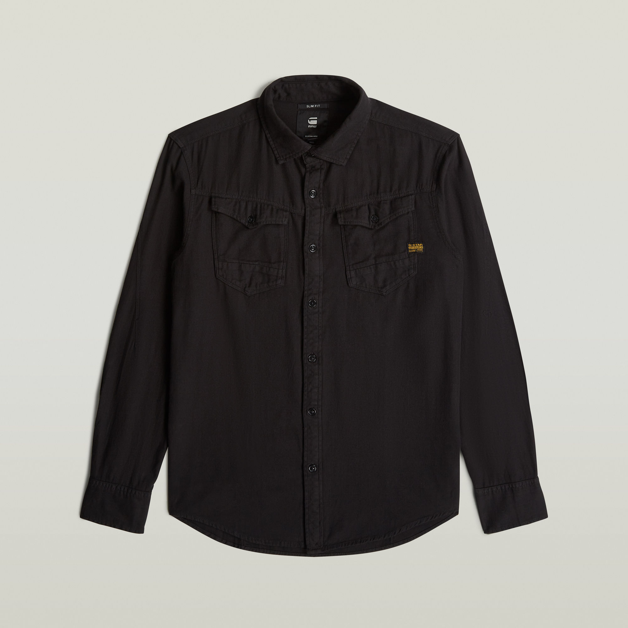 G-Star RAW Arc 3D Slim Shirt Zwart Heren