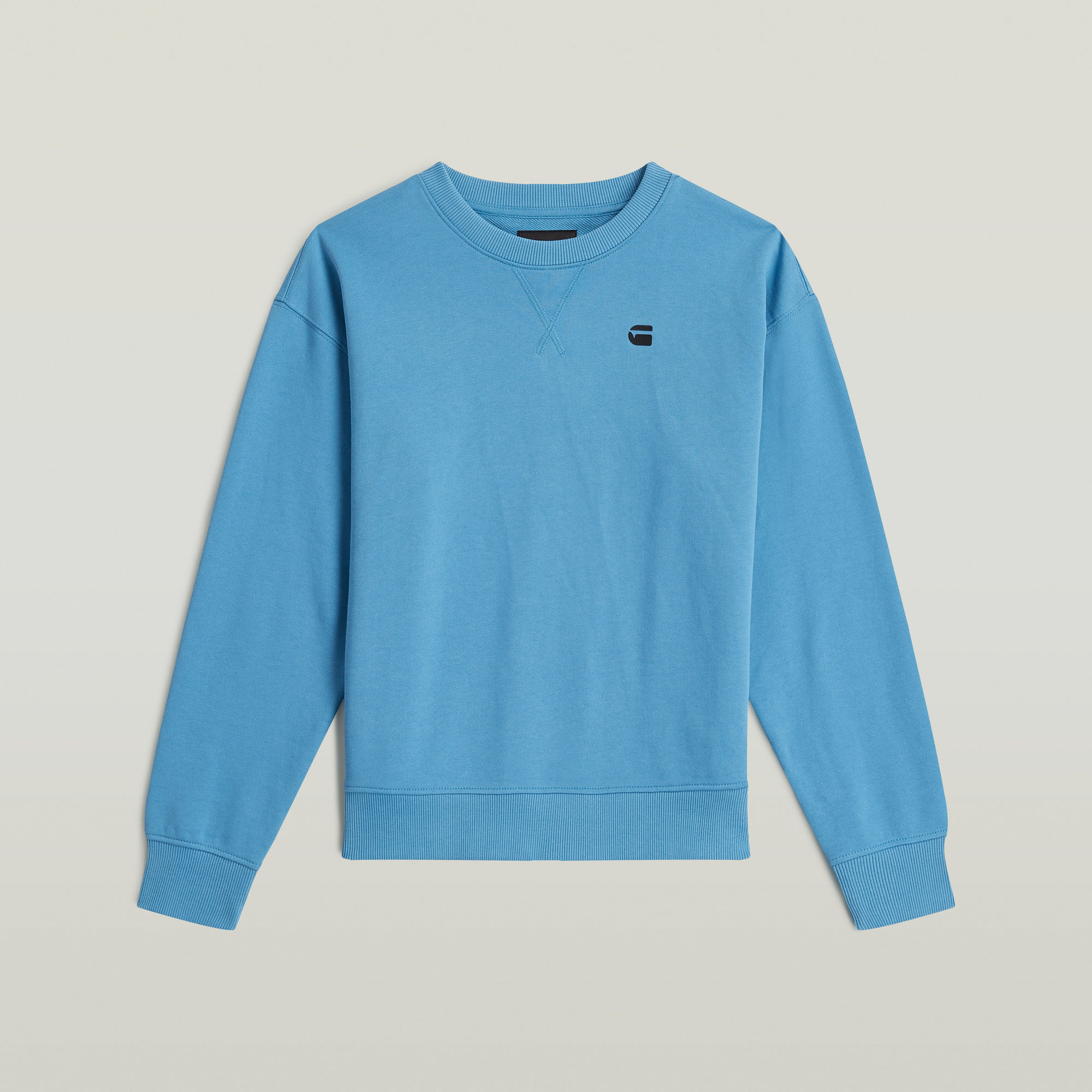 Thumbnail - Boys Sweater Loose - Mittelblau - jungen