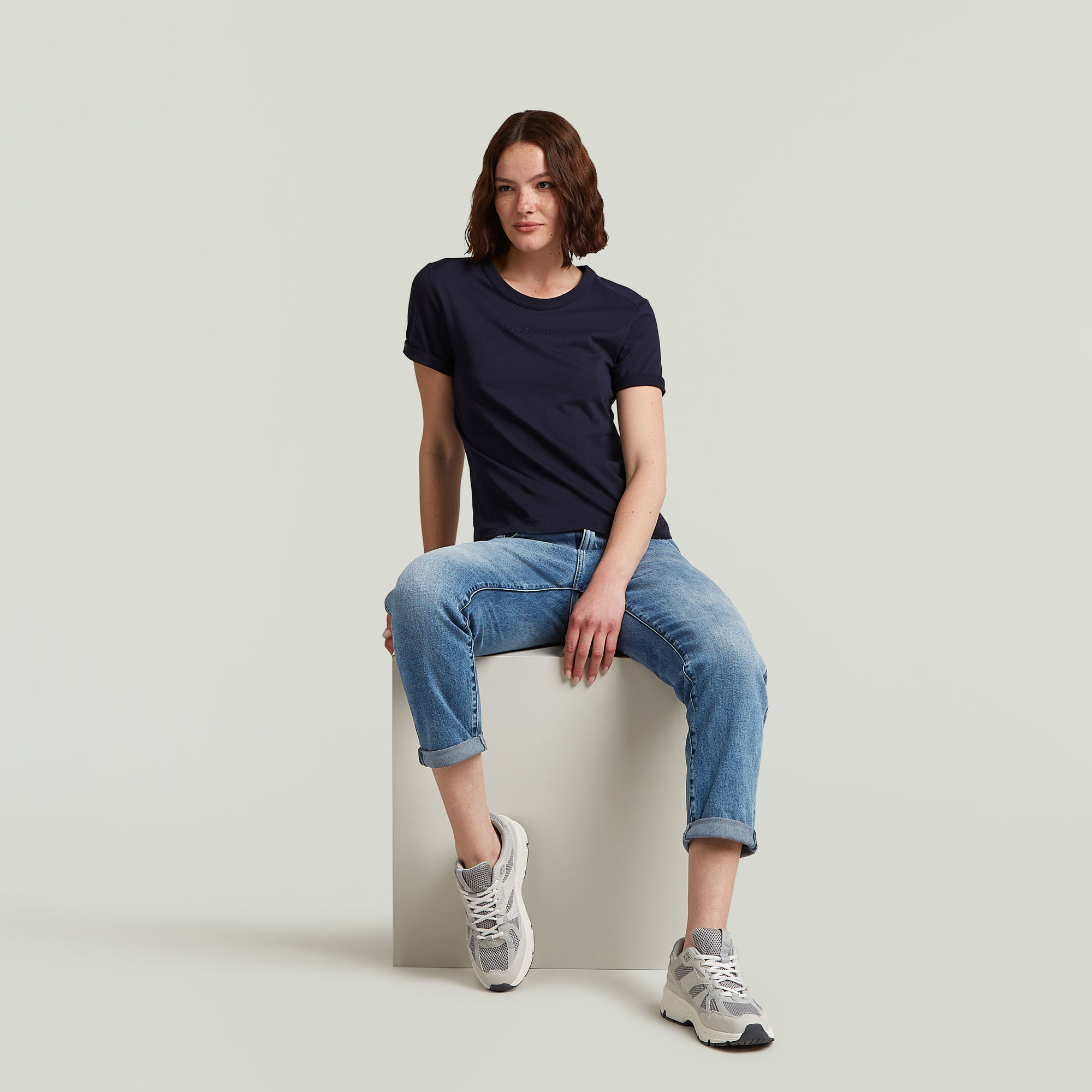 G-Star RAW Kate Boyfriend Jeans Midden blauw Dames