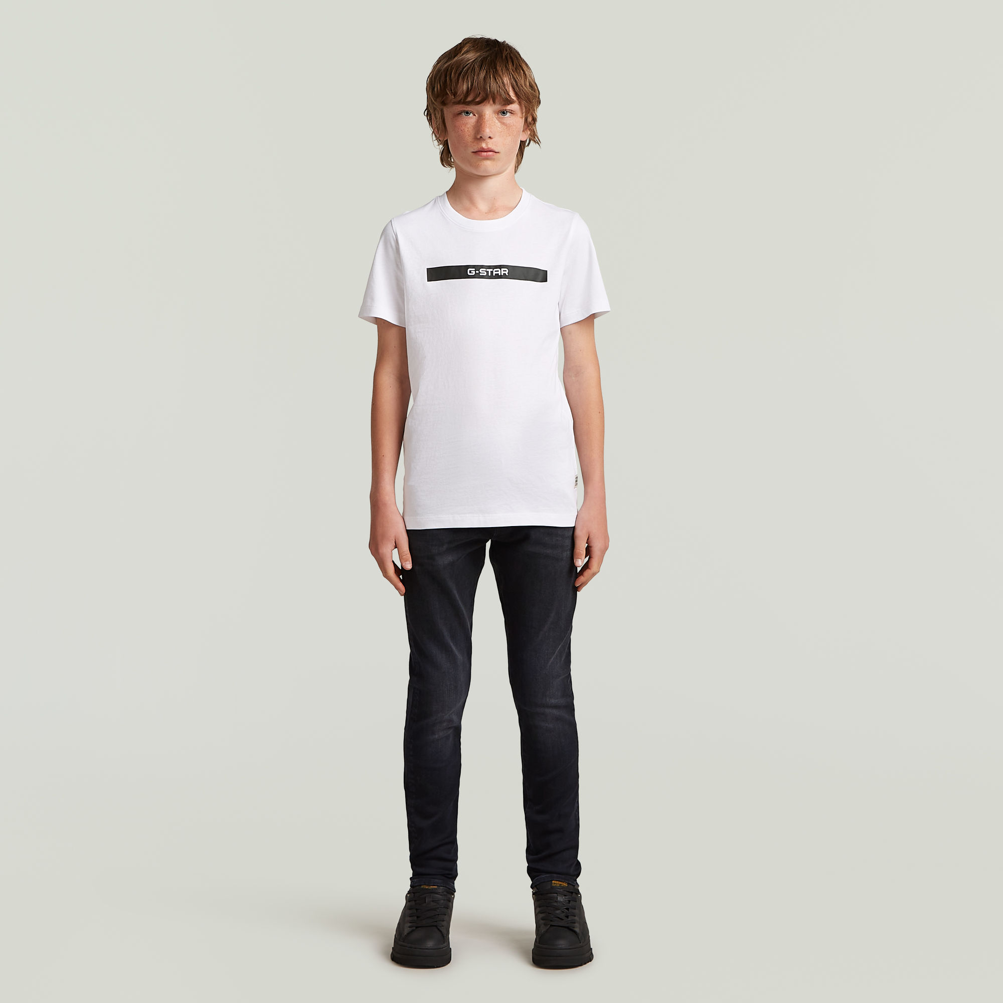 G-Star RAW Revend Skinny Jeans Jongens Midden blauw jongens