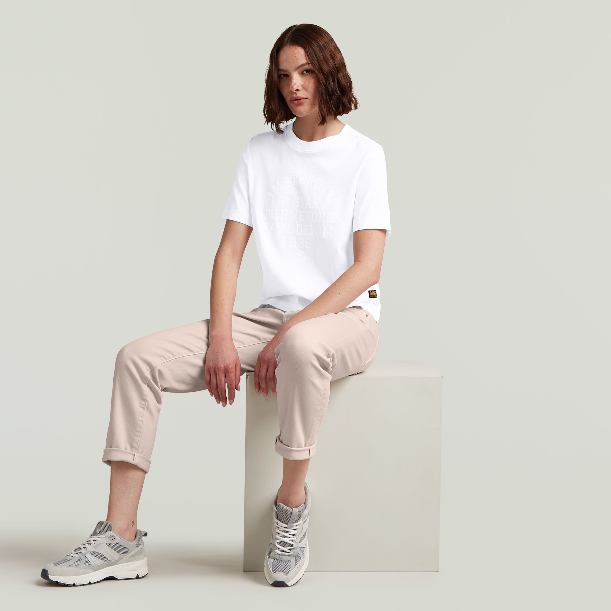 G-Star RAW Kate Boyfriend Jeans Roze Dames
