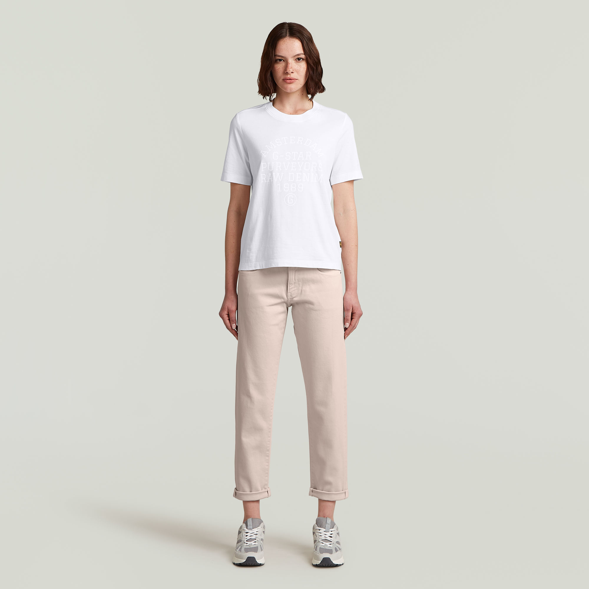 Thumbnail - Kate Boyfriend Jeans - Pink - Damen