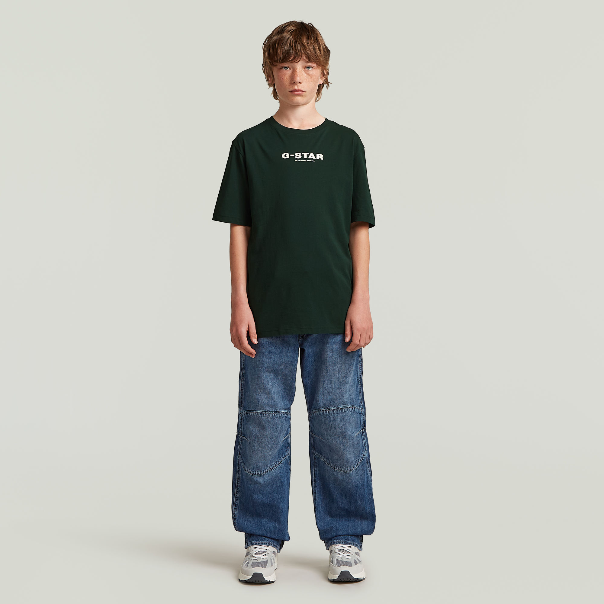 Thumbnail - Boys 5620 3D Jeans - Dunkelblau - jungen
