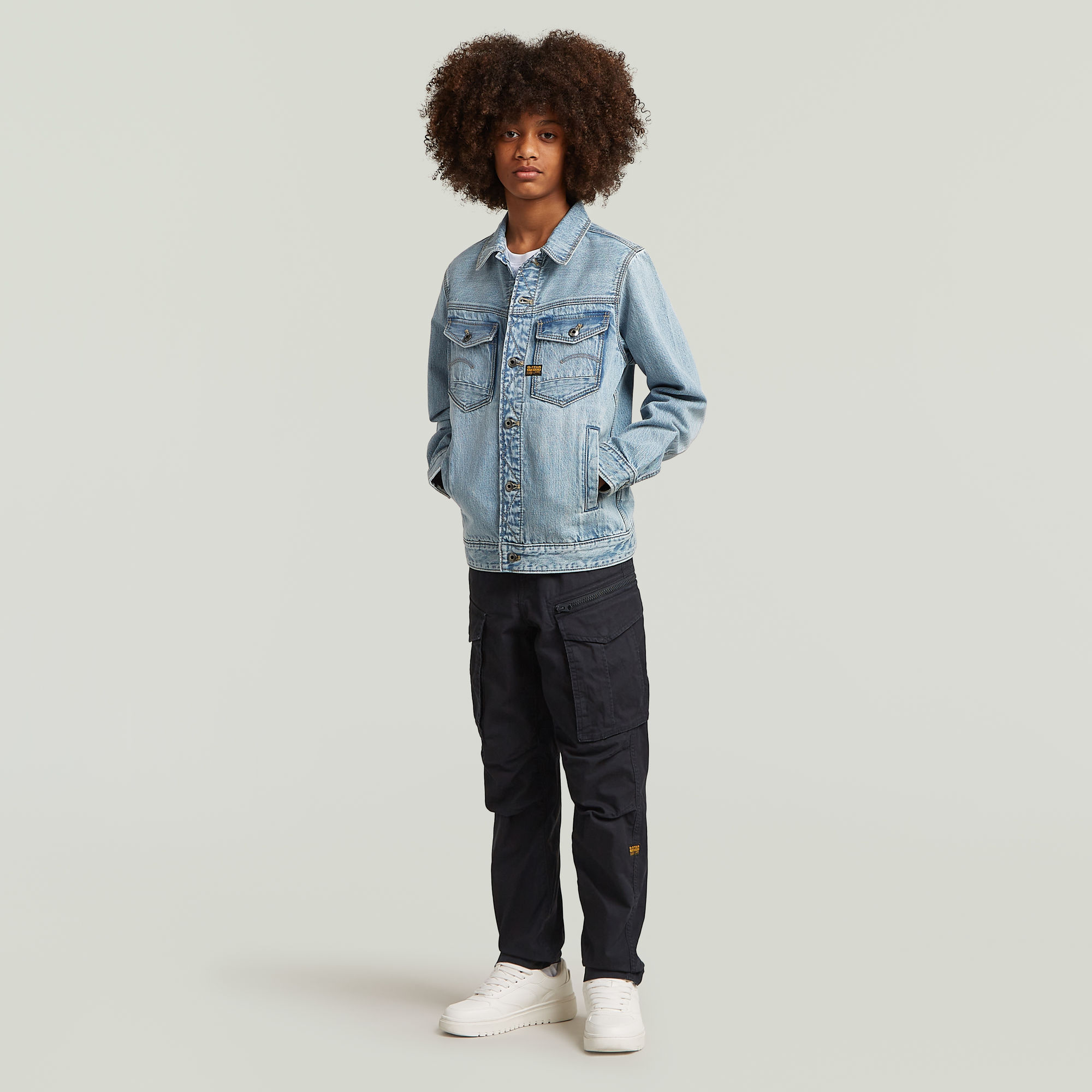 G-Star RAW Dakota Jack Uniseks Lichtblauw jongens