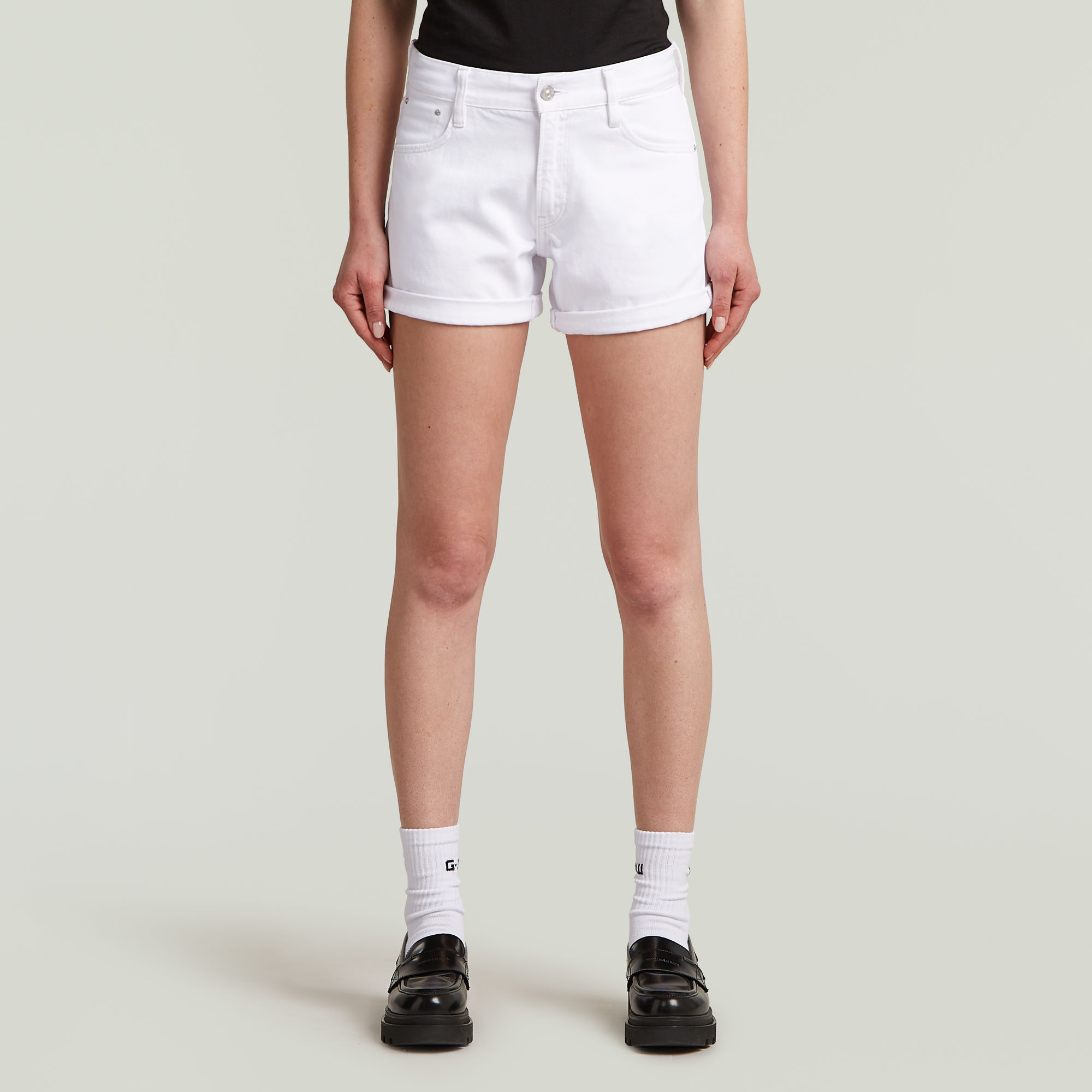 G-Star RAW Judee Boyfriend Short - Wit - Dames