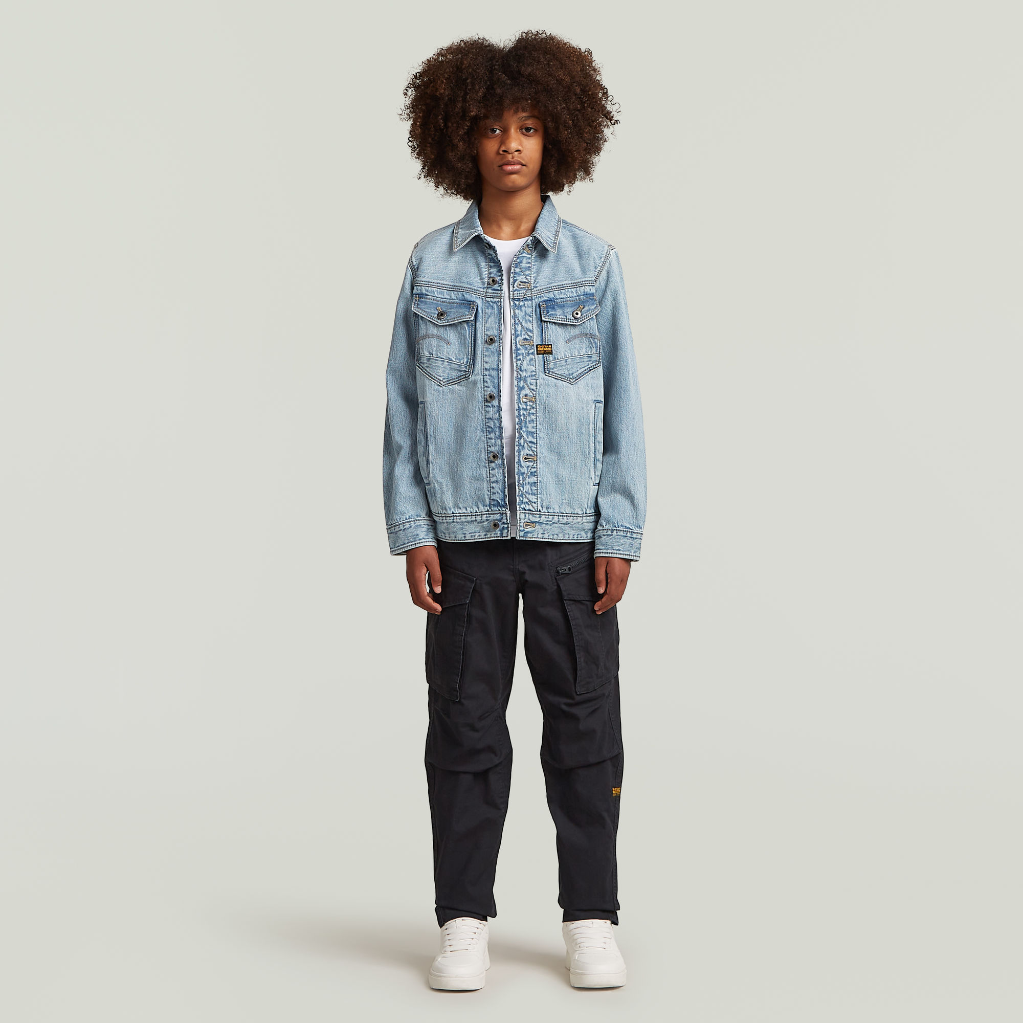 G-Star RAW Dakota Jack Uniseks Lichtblauw jongens
