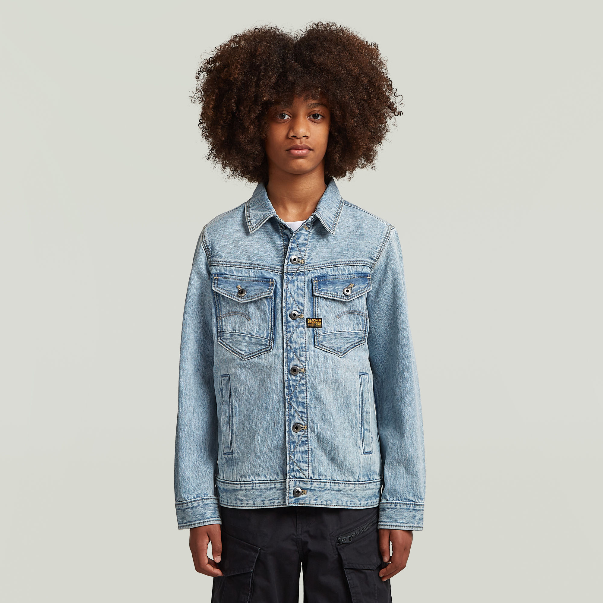 Unisex Dakota Jacke - Hellblau - jungen