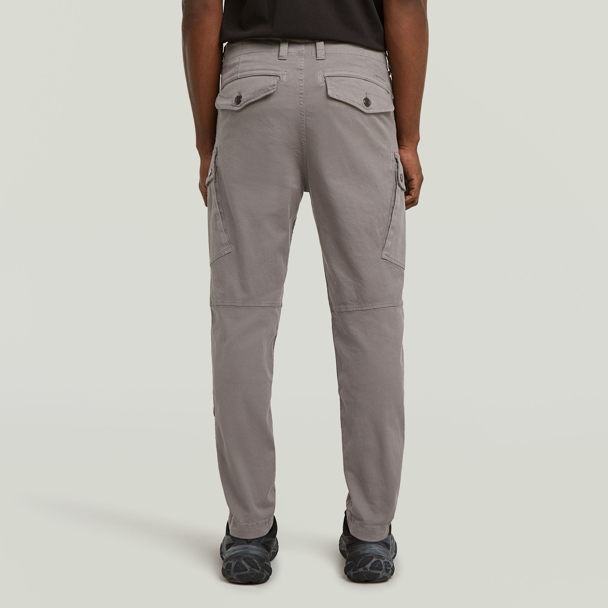 G-Star RAW Roxic Straight Tapered Cargo Broek Grijs Heren