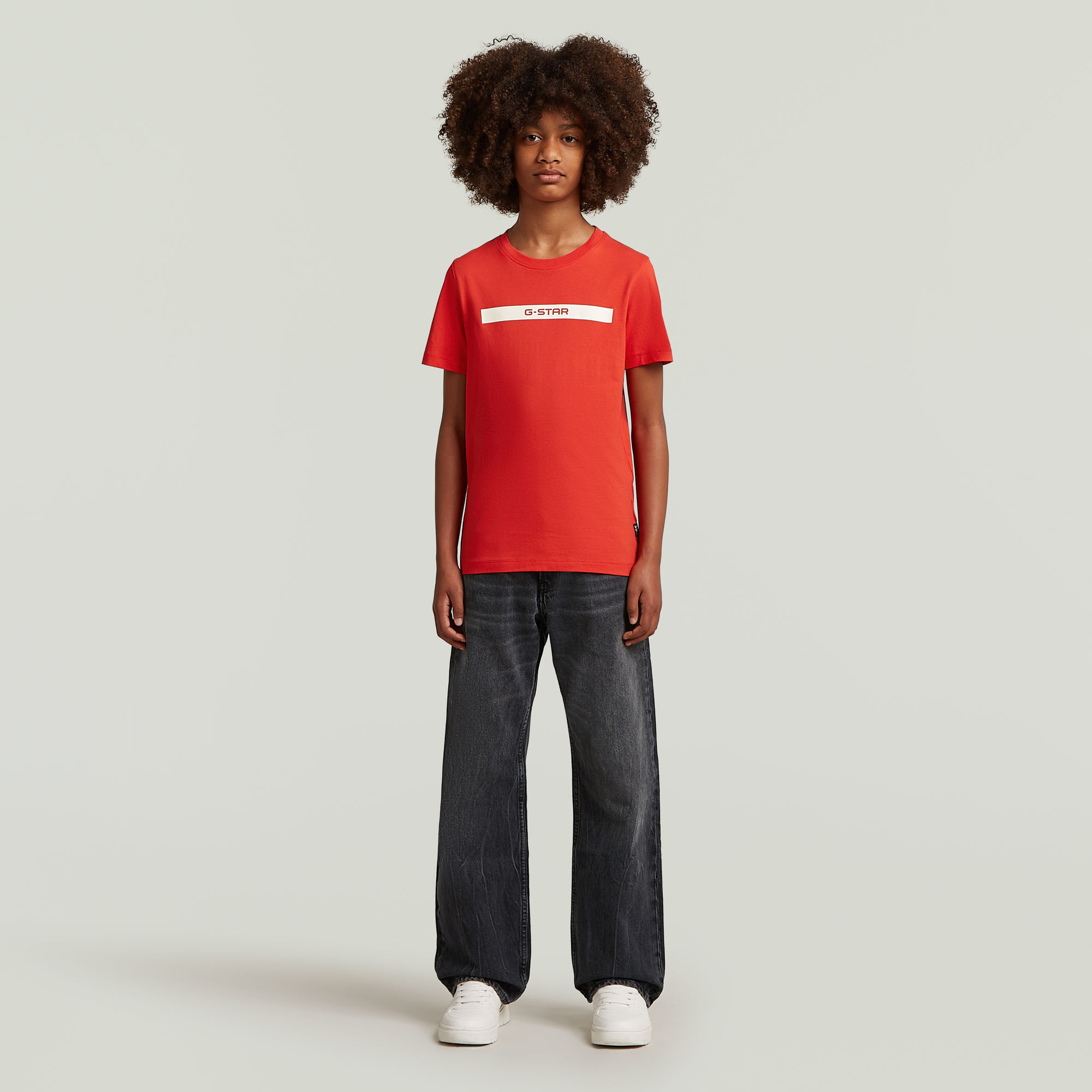 Thumbnail - Boys T-Shirt Regular - Rot - jungen