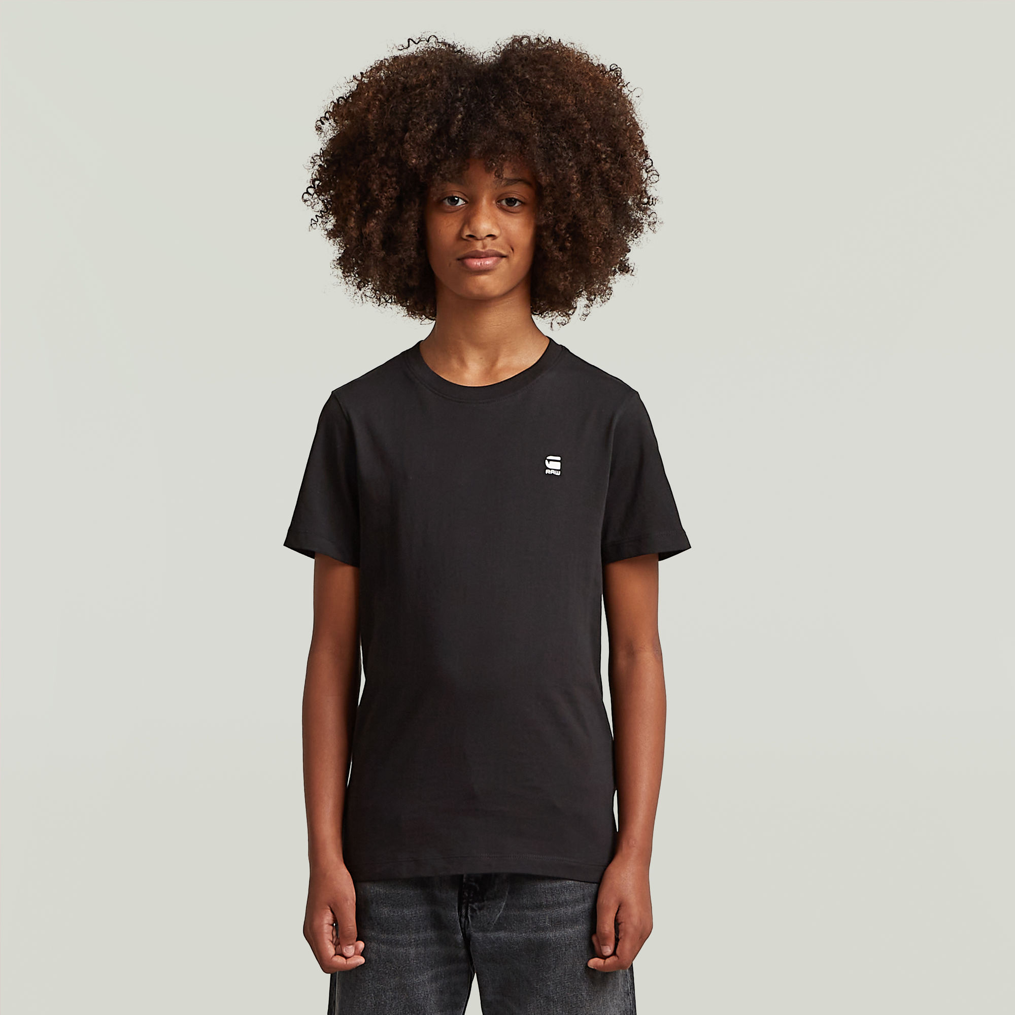 Boys T-Shirt Regular 2-Pack - Schwarz - jungen