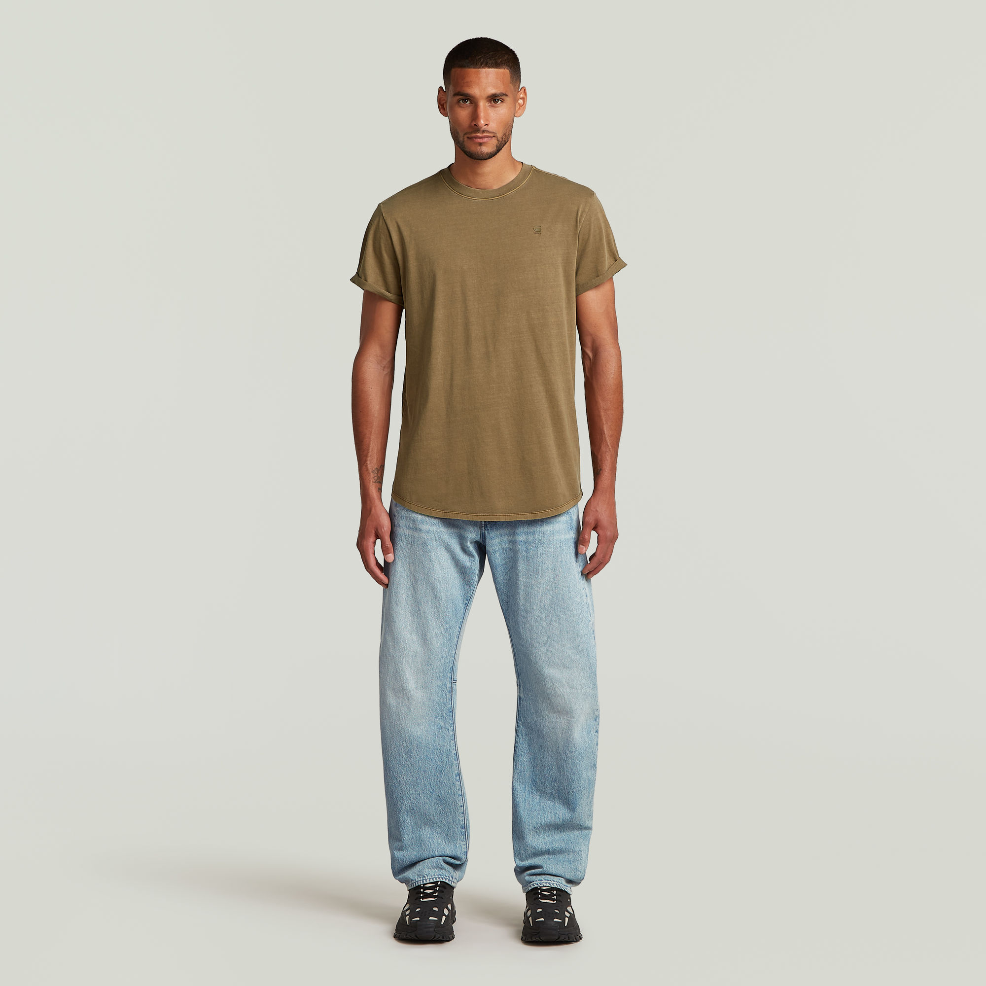Thumbnail - Lash T-Shirt - Braun - Herren