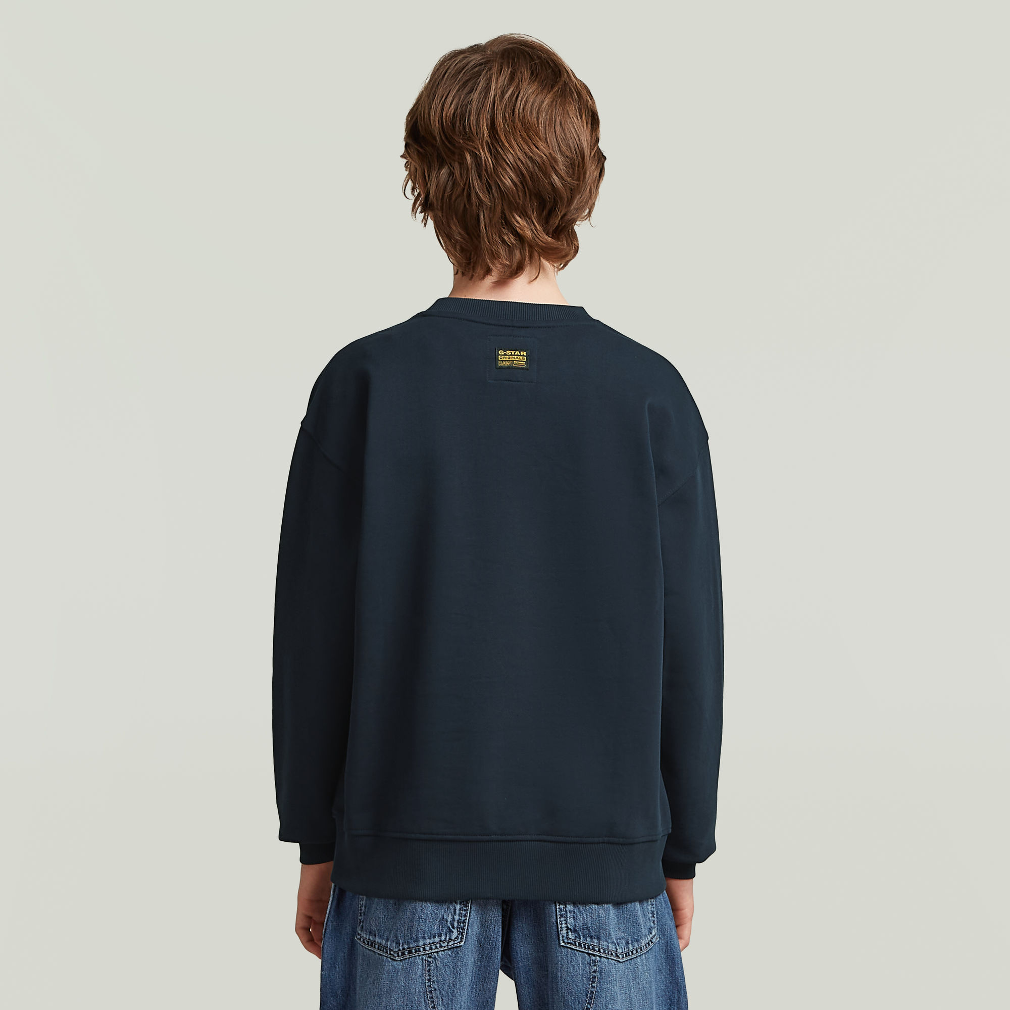 G-Star RAW Loose Sweater Jongens Donkerblauw jongens
